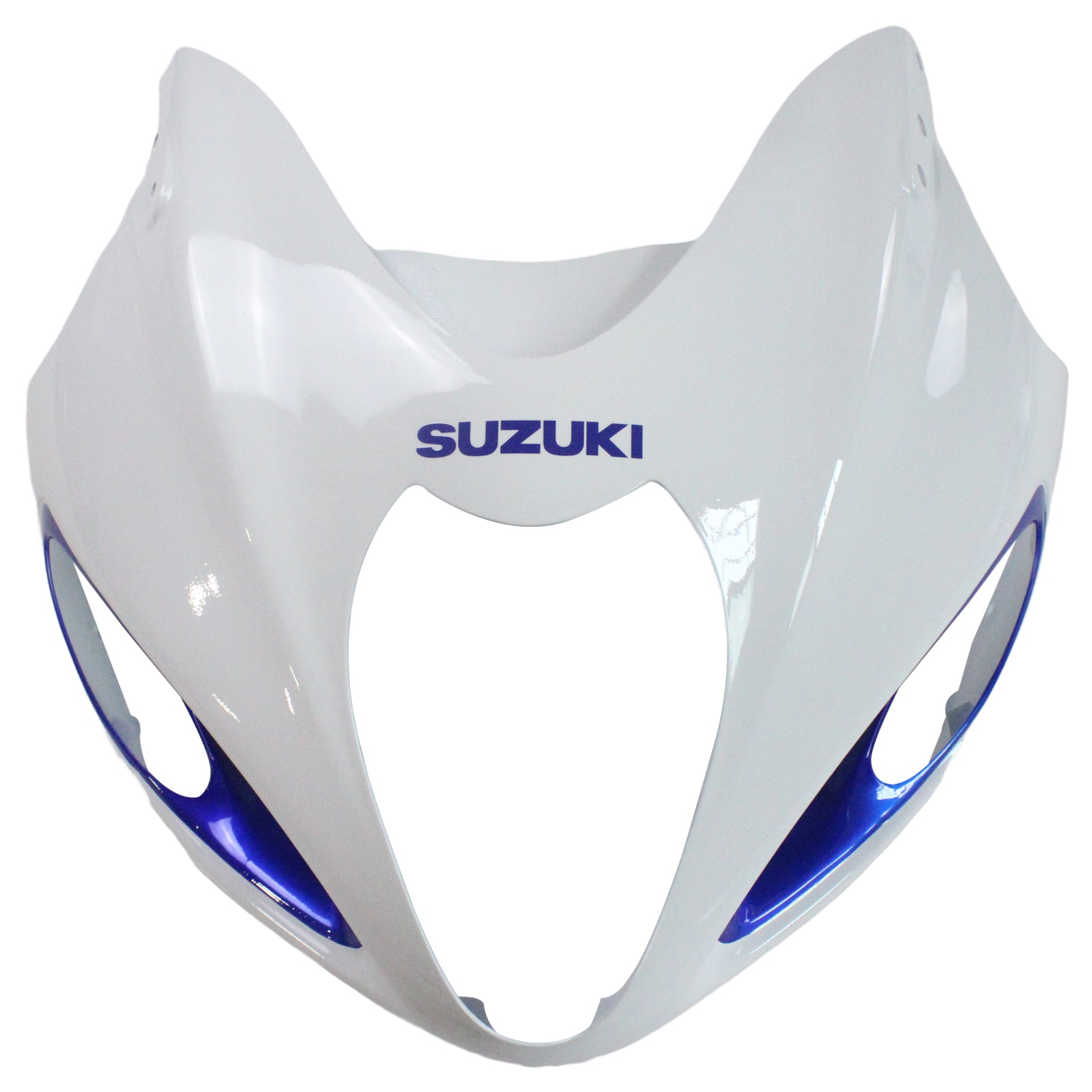 Amotopart 1999-2007 Suzuki Hayabusa GSX1300R Fairing White&Blue Kit