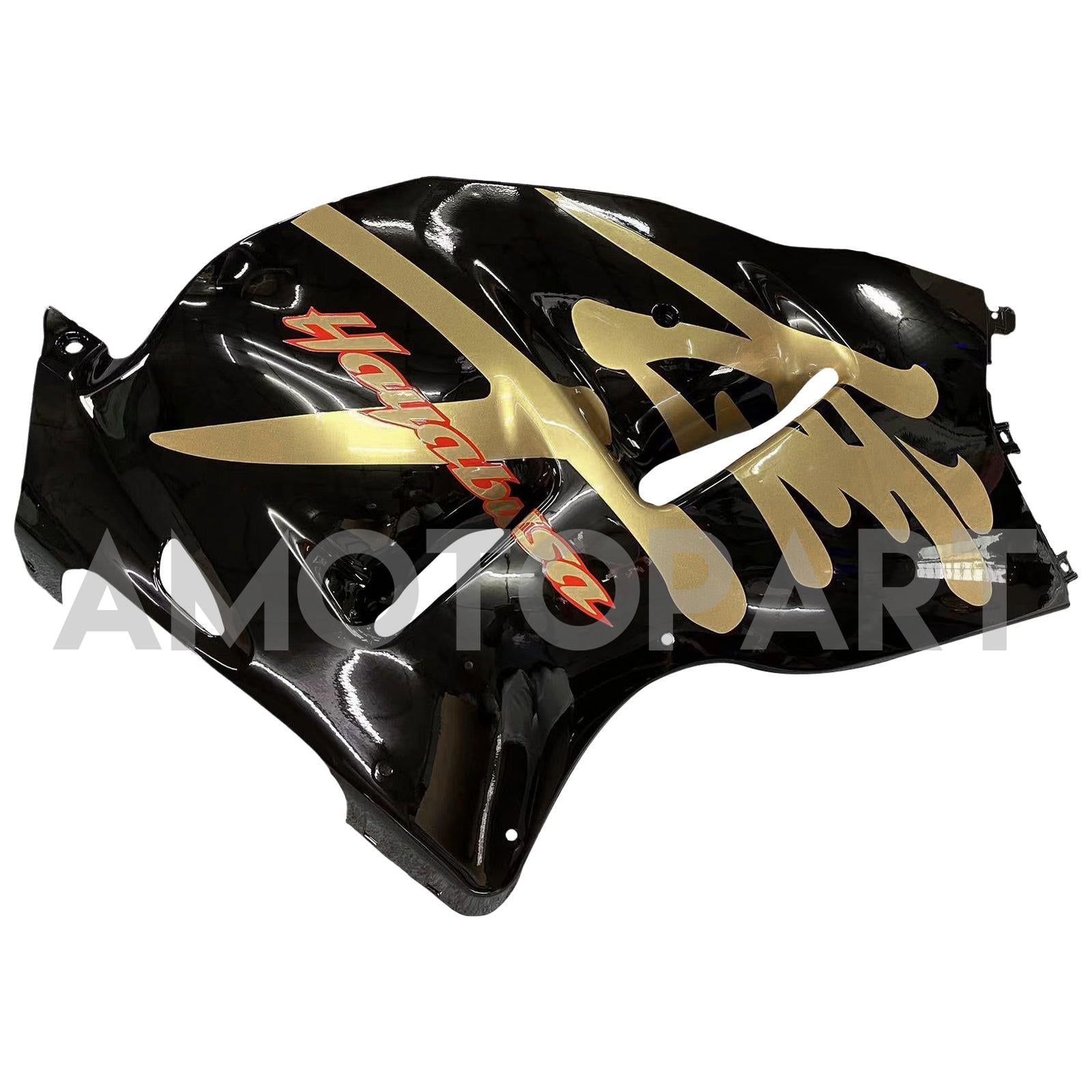 Amotopart 1999-2007 Suzuki Hayabusa GSX1300R Fairing Black&Gold Kit