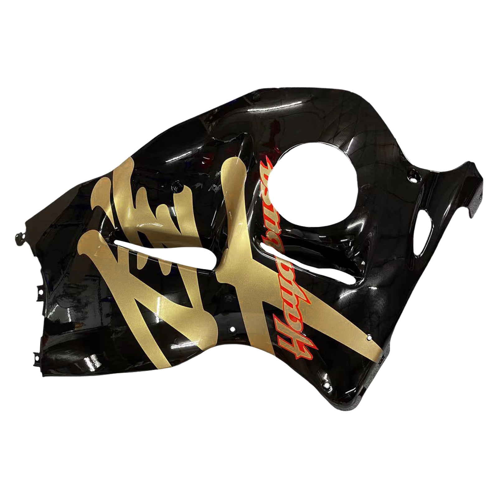 Amotopart 1999-2007 Suzuki Hayabusa GSX1300R Fairing Black&Gold Kit