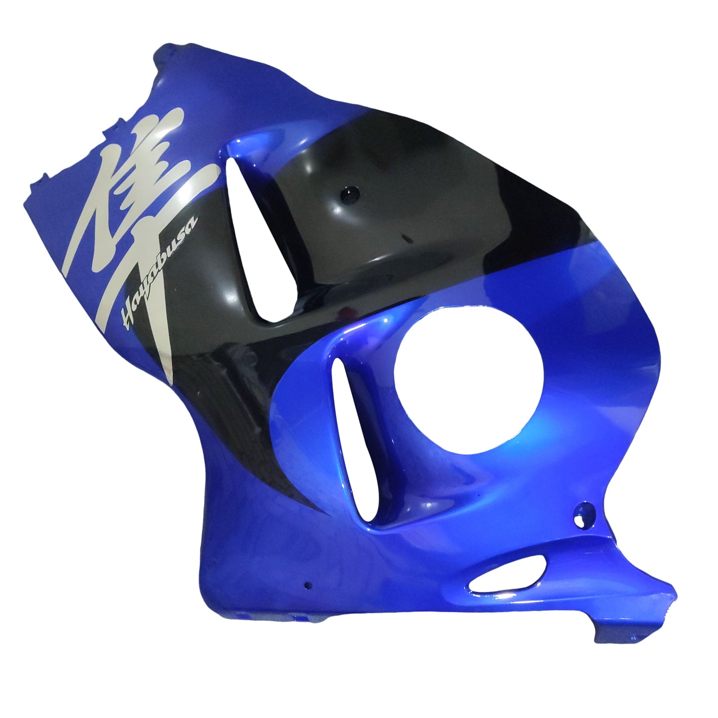 Amotopart 1999-2007 Suzuki Hayabusa GSX1300R Blau&Schwarzes Style2 Verkleidungsset