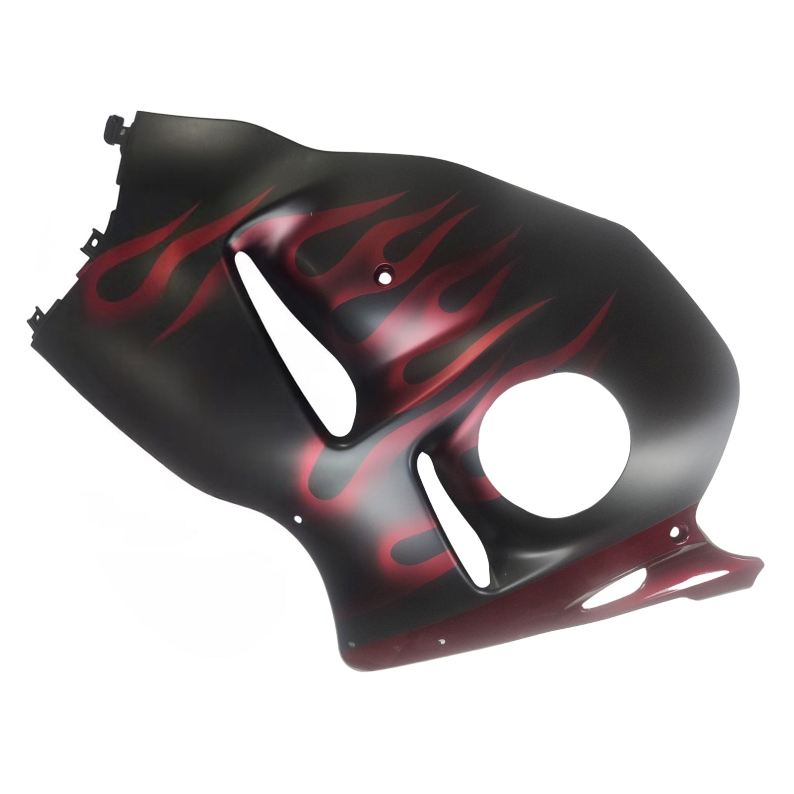 Amotopart Verkleidung für Suzuki GSX1300R (1999–2007), Rot&Schwarzes Set