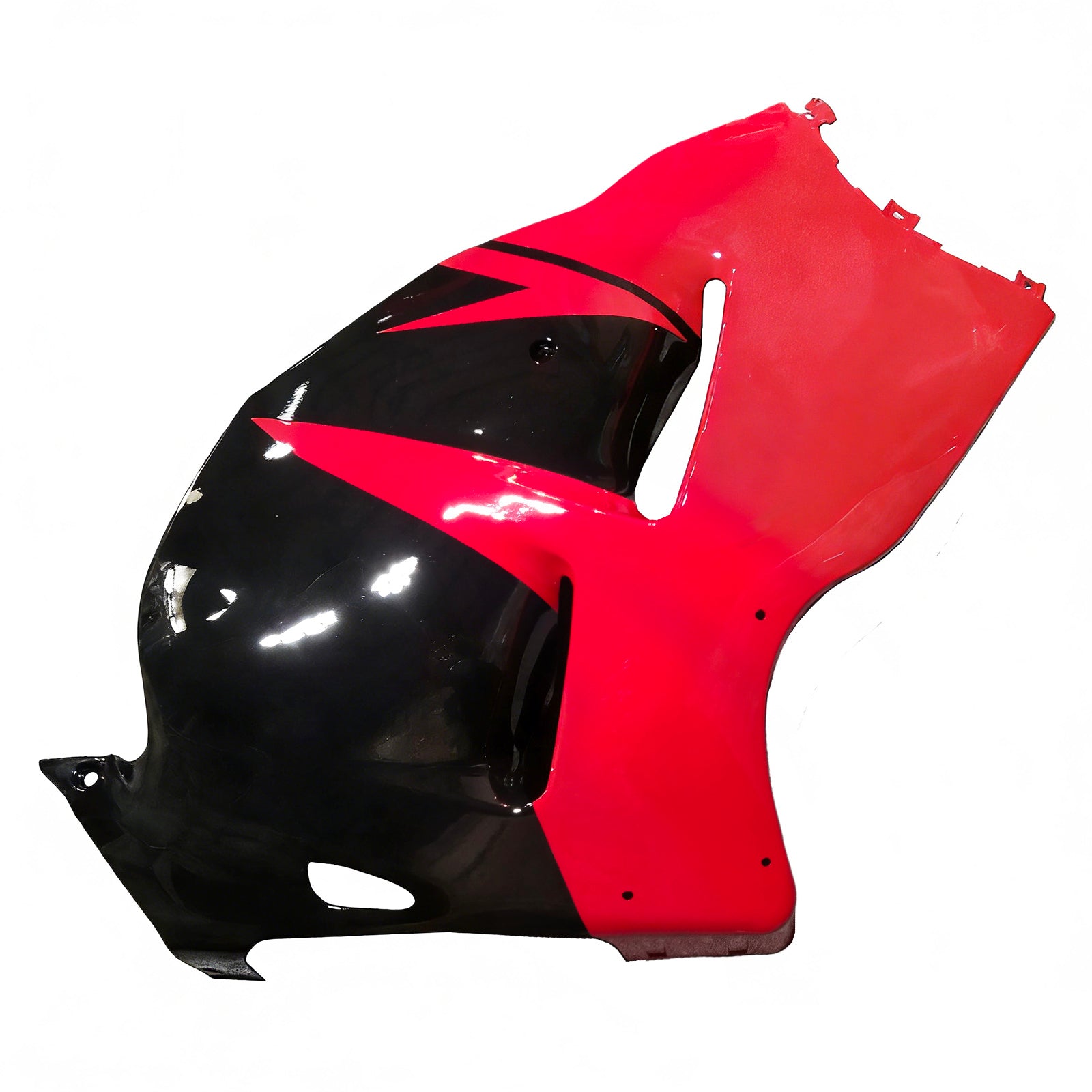 Amotopart 1999-2007 Suzuki Hayabusa GSX1300R Glanzrot&Schwarzes Style1 Verkleidungsset