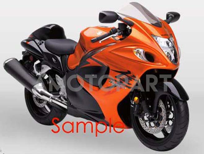 Amotopart 2008-2020 Suzuki Hayabusa GSX1300R Gloss Orange & Black Fairing Kit