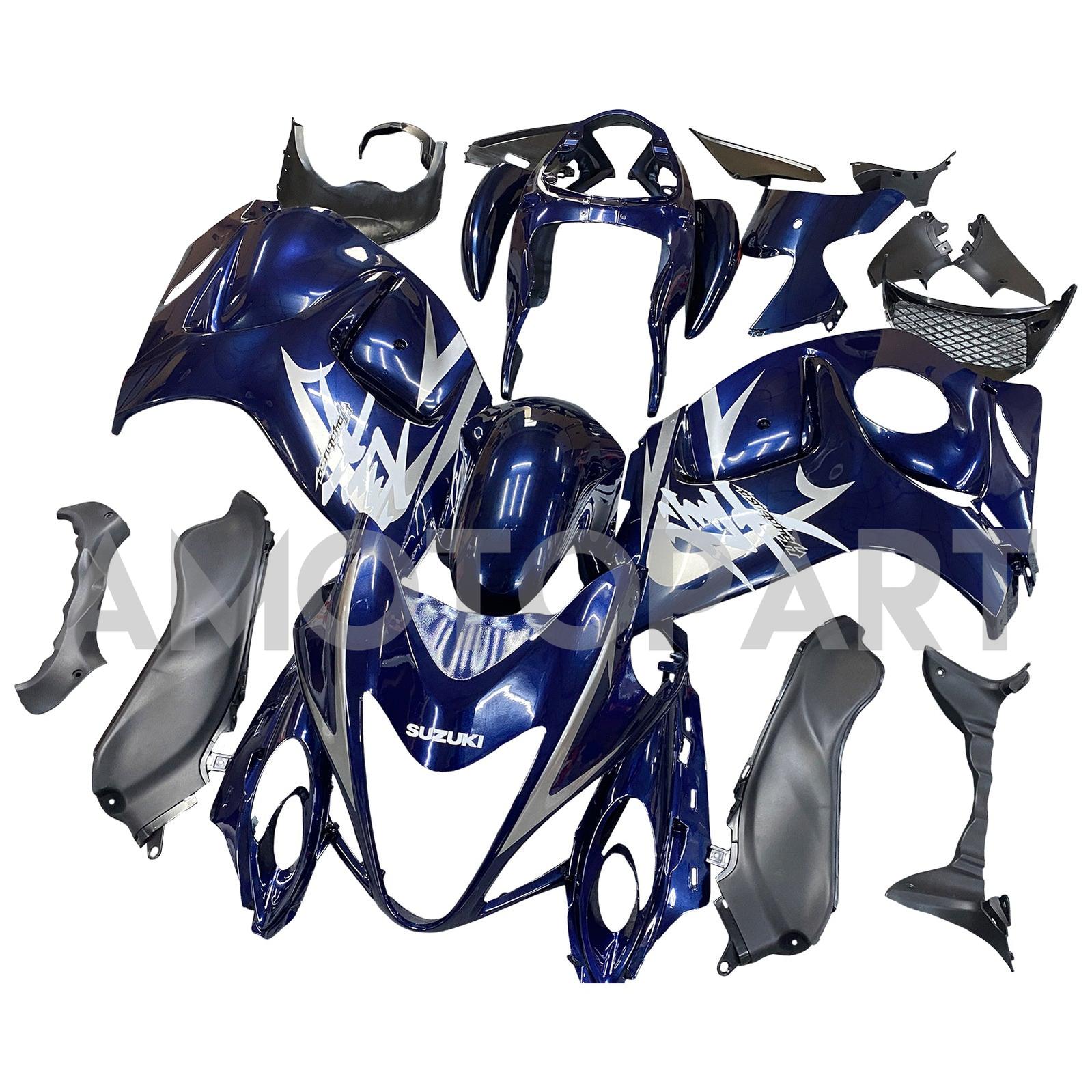 AMOTOPT 2008-2020 Suzuki Hayabusa GSX1300R Gloss Dark Blue Fairing Kit
