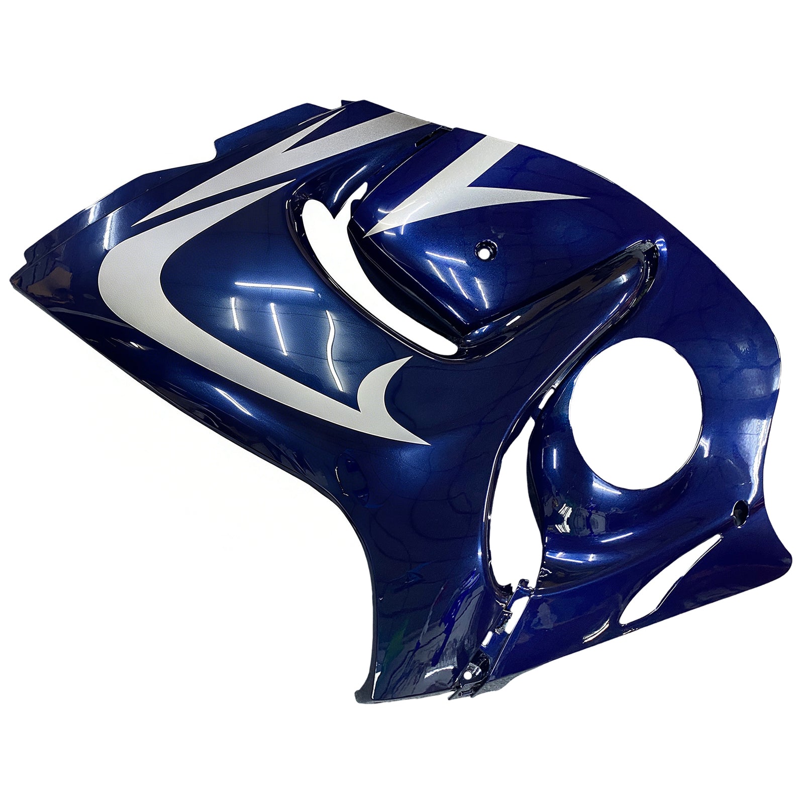 Amotopart 2008–2020 Suzuki Hayabusa GSX1300R glänzend dunkelblaues Verkleidungsset