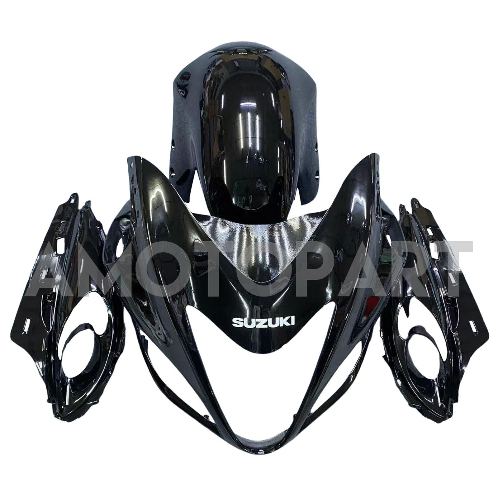 Amotopart 2008-2020 Suzuki Hayabusa GSX1300r Gloss Black Dehnung Kit