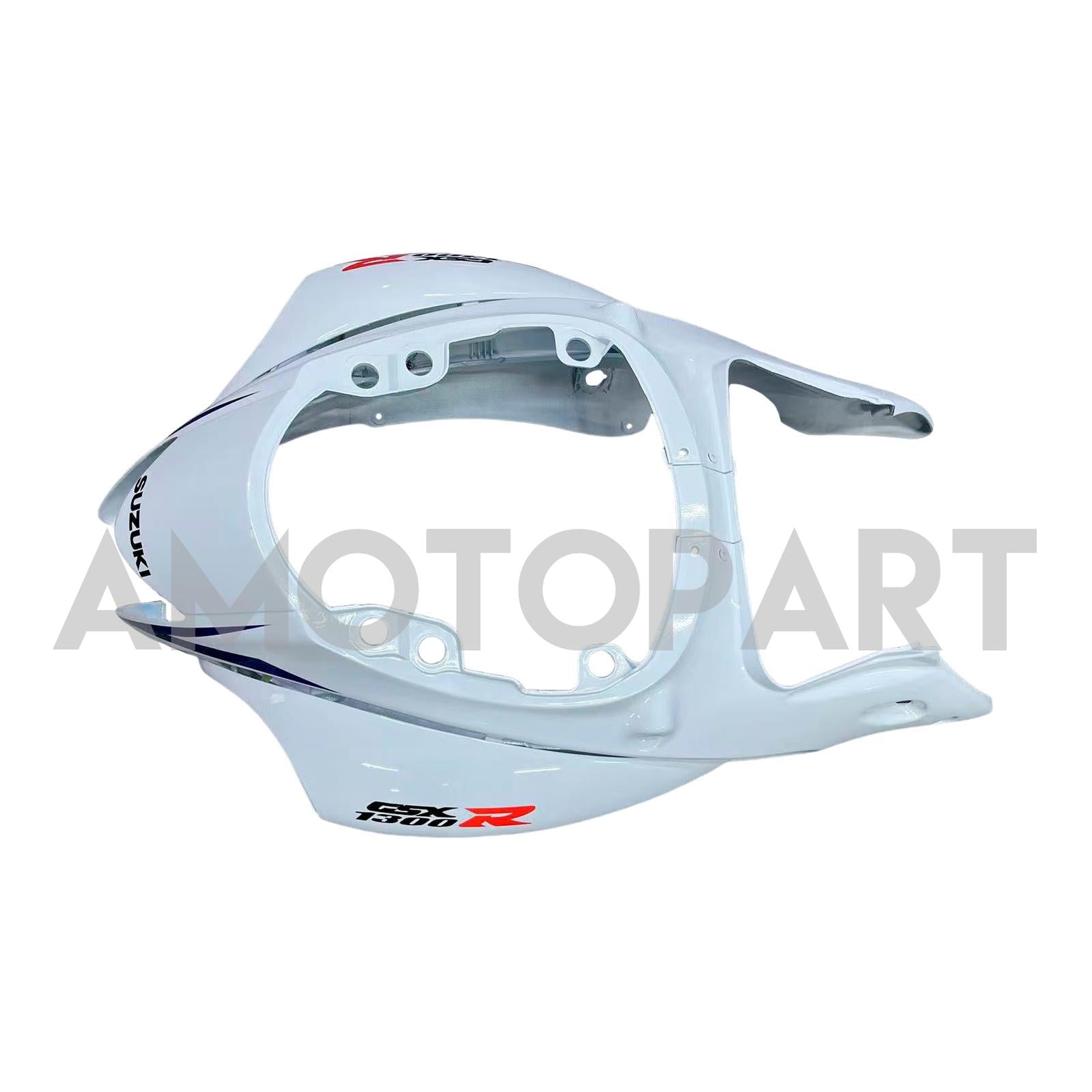 Amotopart 2008-2020 Suzuki Hayabusa GSX1300R White&Grey Fairing Kit