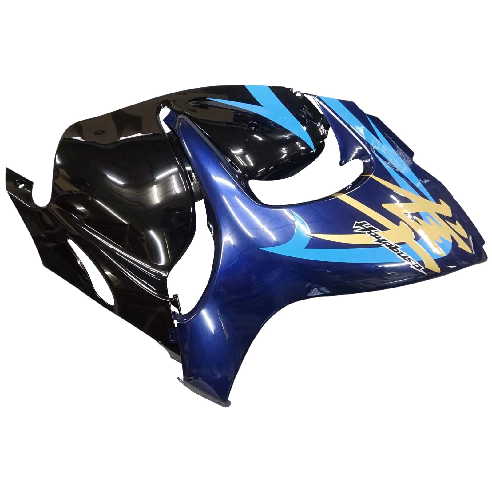 Amotopart 2008-2020 Suzuki Hayabusa GSX1300R Azul Style3 Kit de carenado