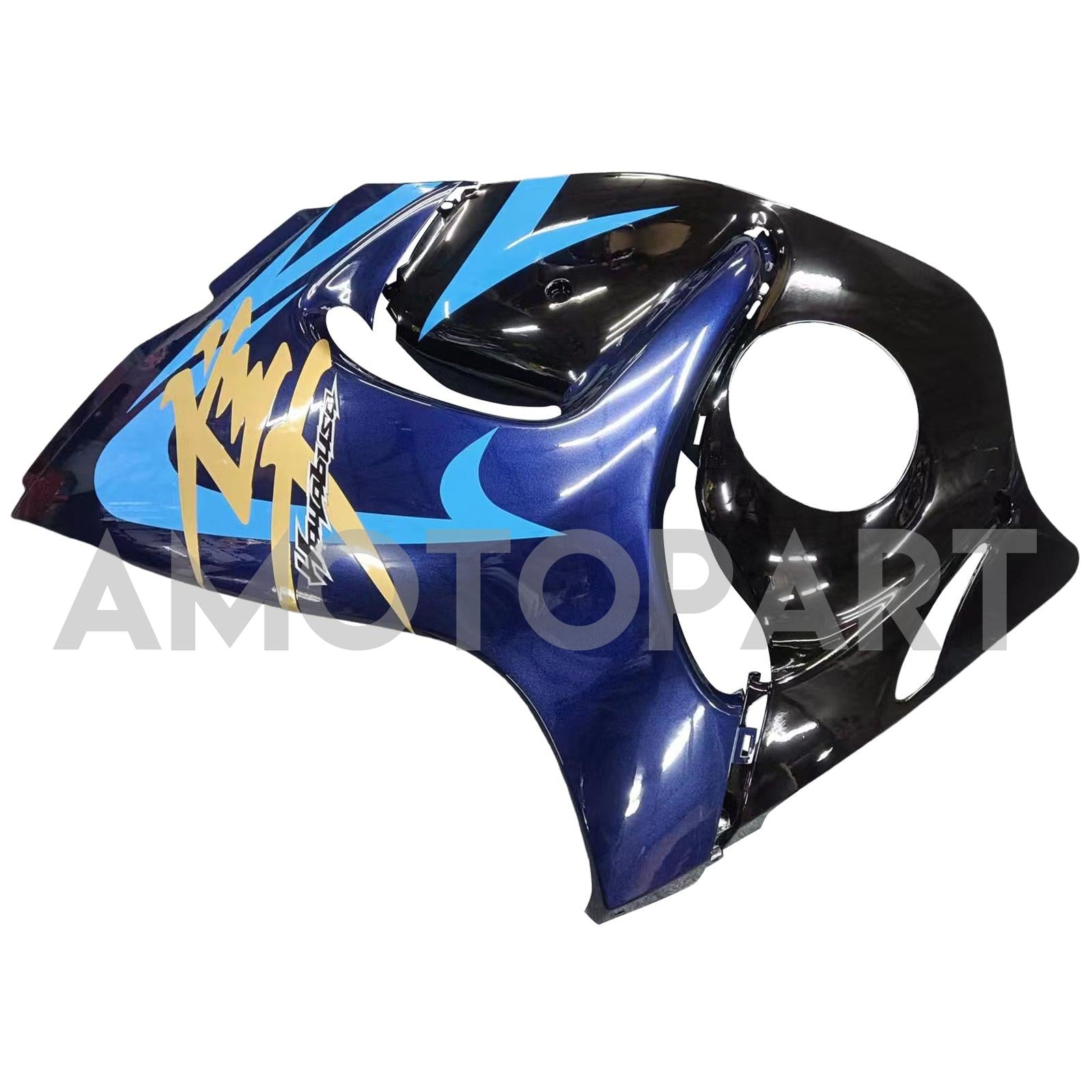Amotopart 2008-2020 Suzuki Hayabusa GSX1300R Blue Style3 Fairing Kit