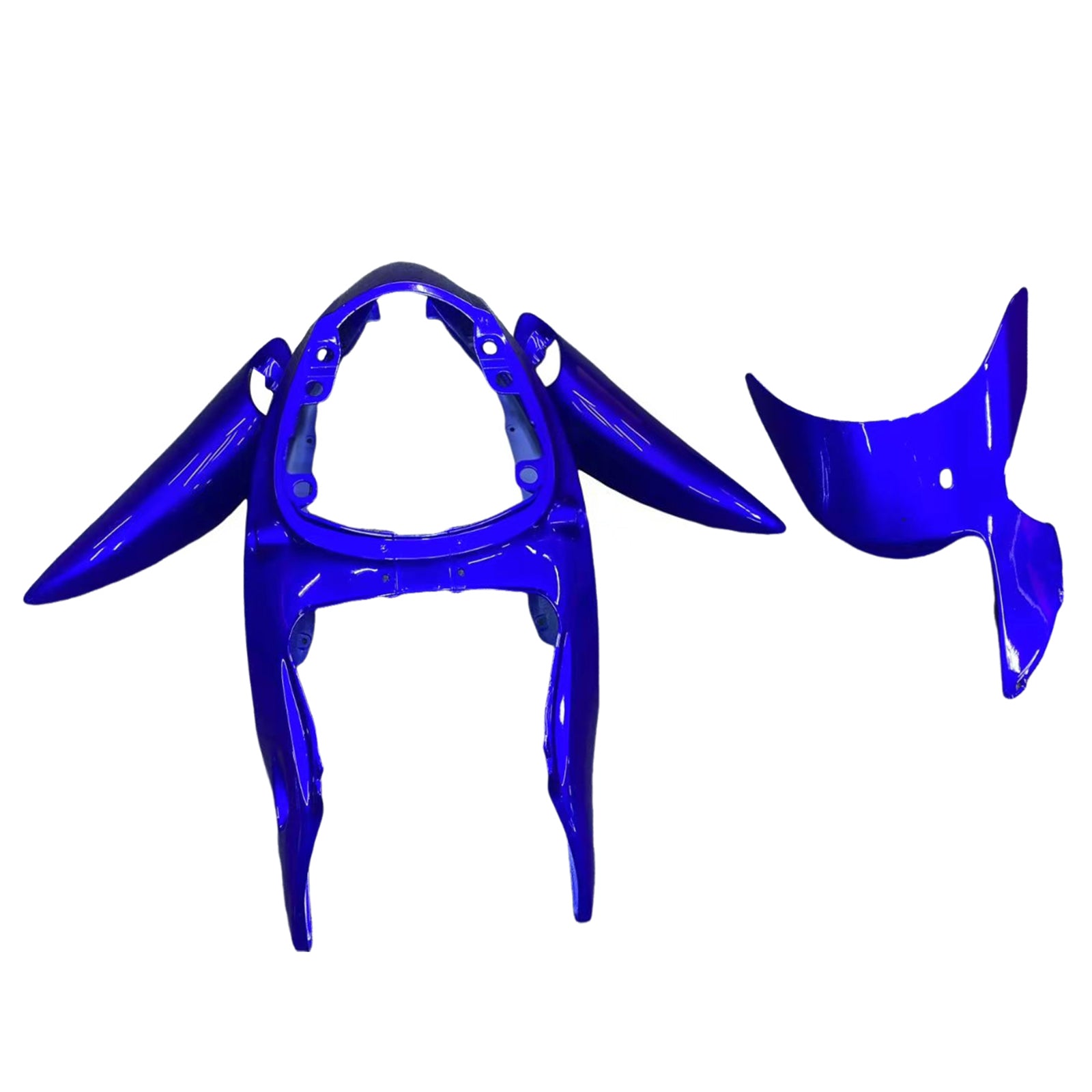 Amotopart 2008-2020 Suzuki Hayabusa GSX1300R Blue&White Style1 Fairing Kit