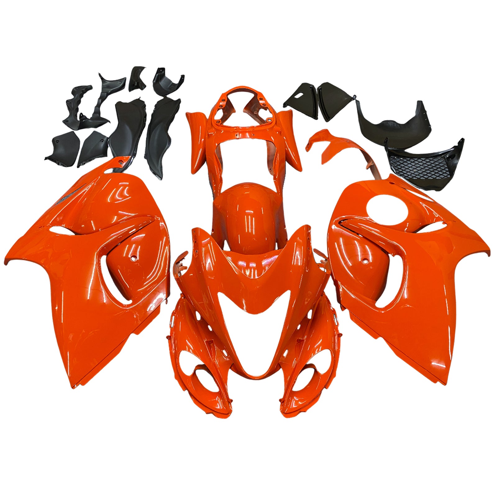 Amotopart 2008-2020 Suzuki Hayabusa GSX1300R Kit de carenado naranja