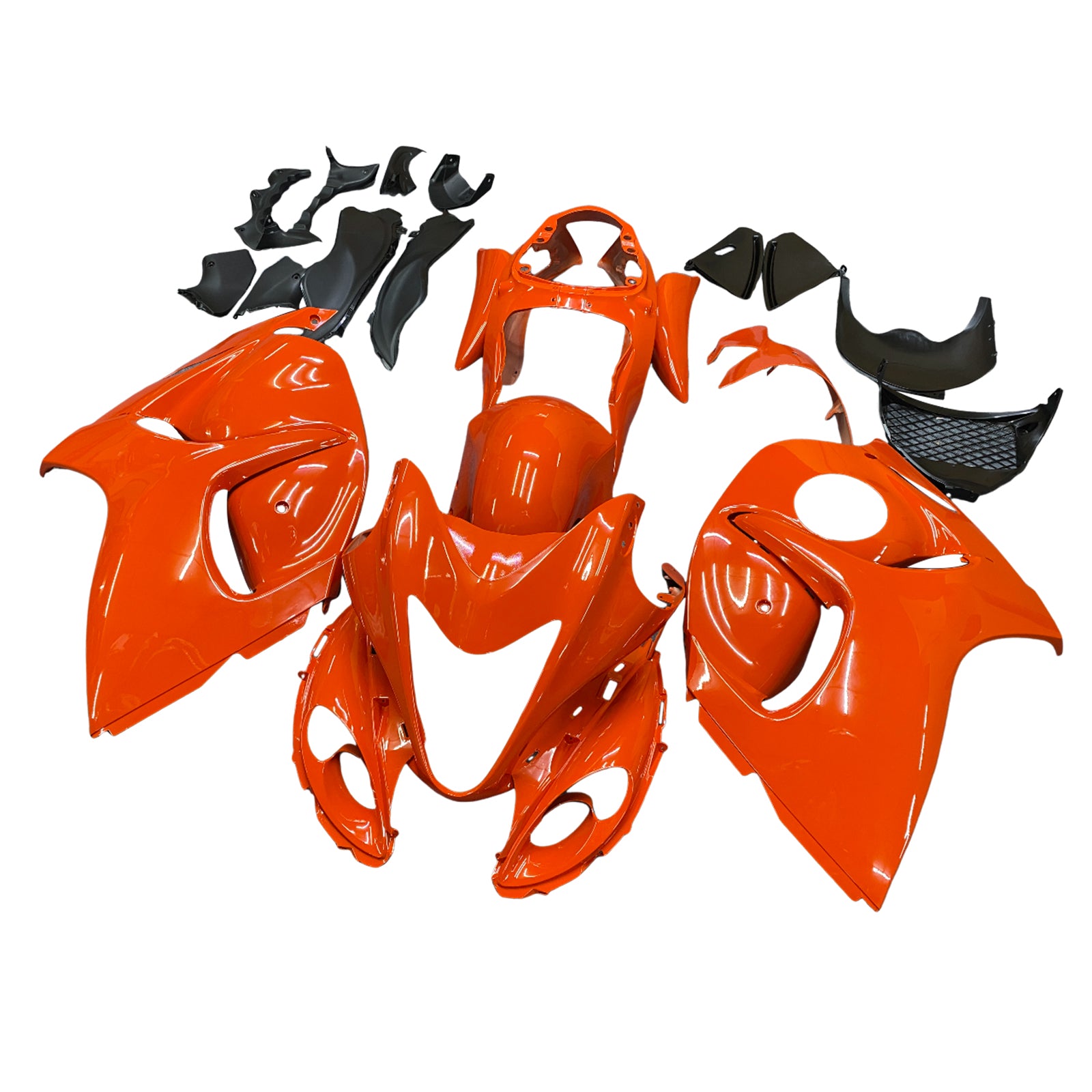 Amotopart 2008-2020 Suzuki Hayabusa GSX1300R Fairing Orange Kit