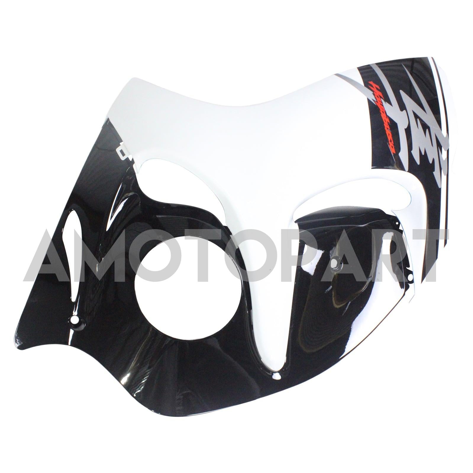 Amotopart 2008-2020 Suzuki Hayabusa GSX1300R  Fairing White&Black Kit