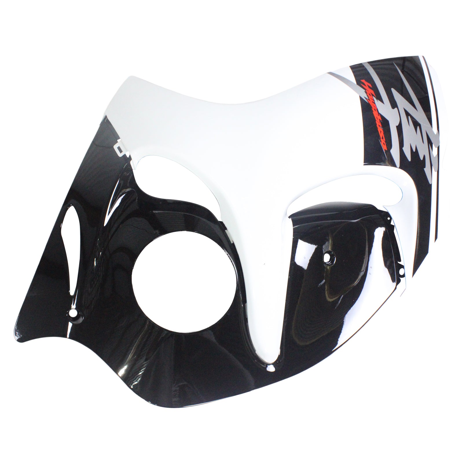 Amotopart 2008-2020 Suzuki Hayabusa GSX1300R  Fairing White&Black Kit