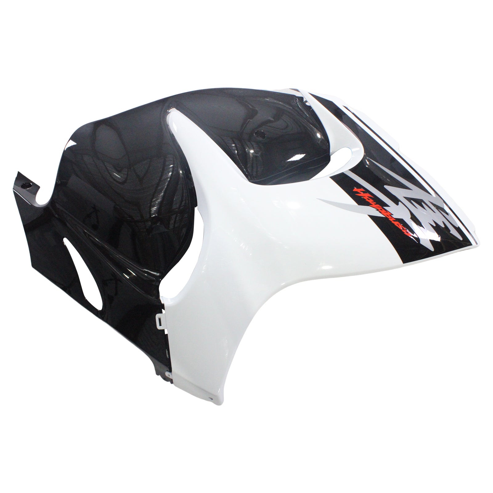 Amotopart 2008-2020 Suzuki Hayabusa GSX1300R  Fairing White&Black Kit