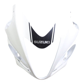 Amotopart 2008-2020 Suzuki Hayabusa GSX1300R  Fairing White&Black Kit