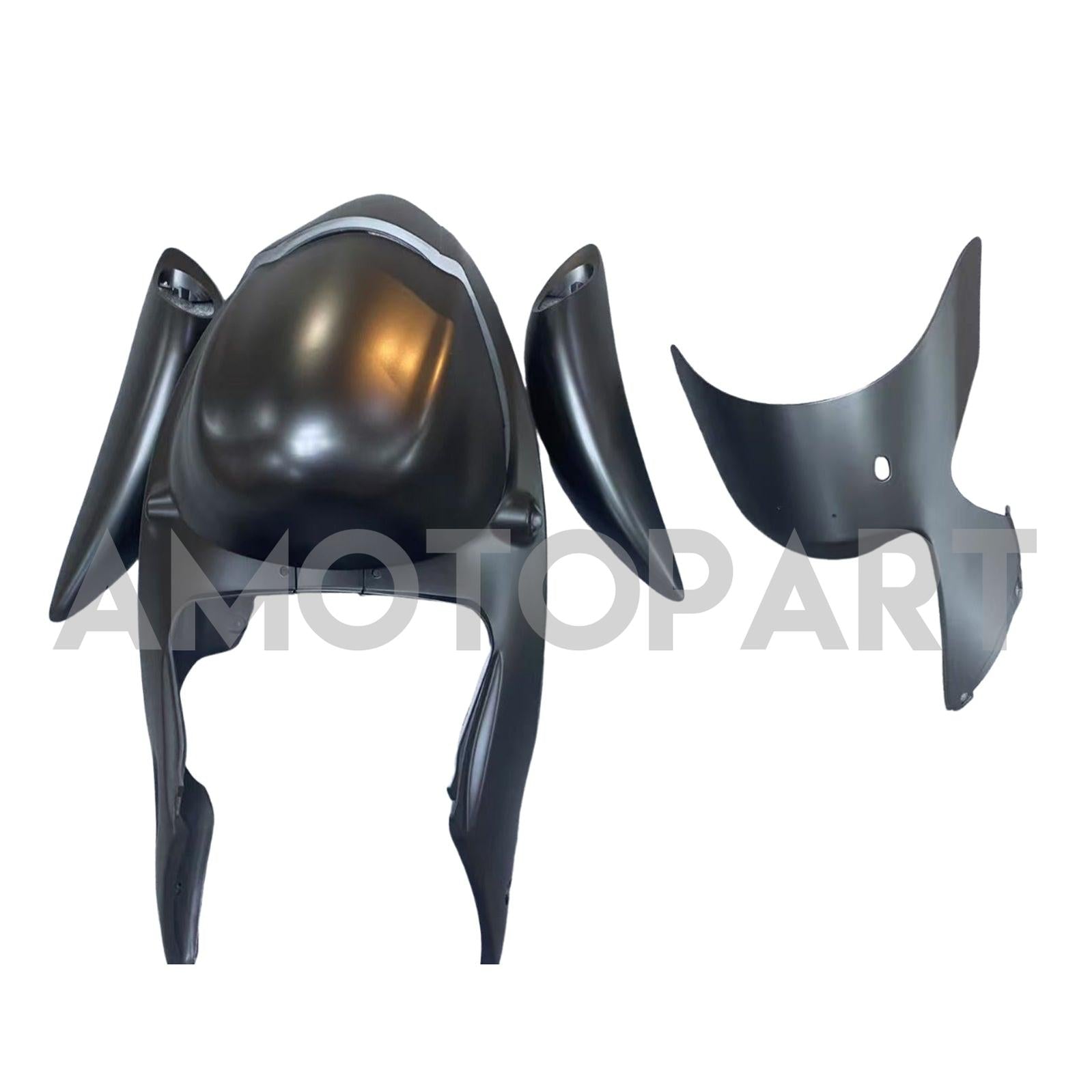 Amotopart 2008-2020 GSX1300R Hayabusa Suzuki Matte Black Abzugskit