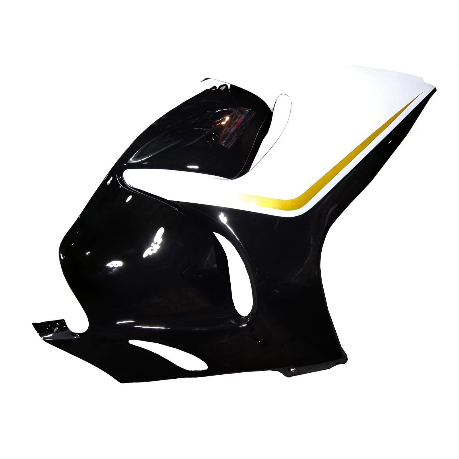 Amotopart 2008–2020 GSX1300R Hayabusa Suzuki weißes Verkleidungsset