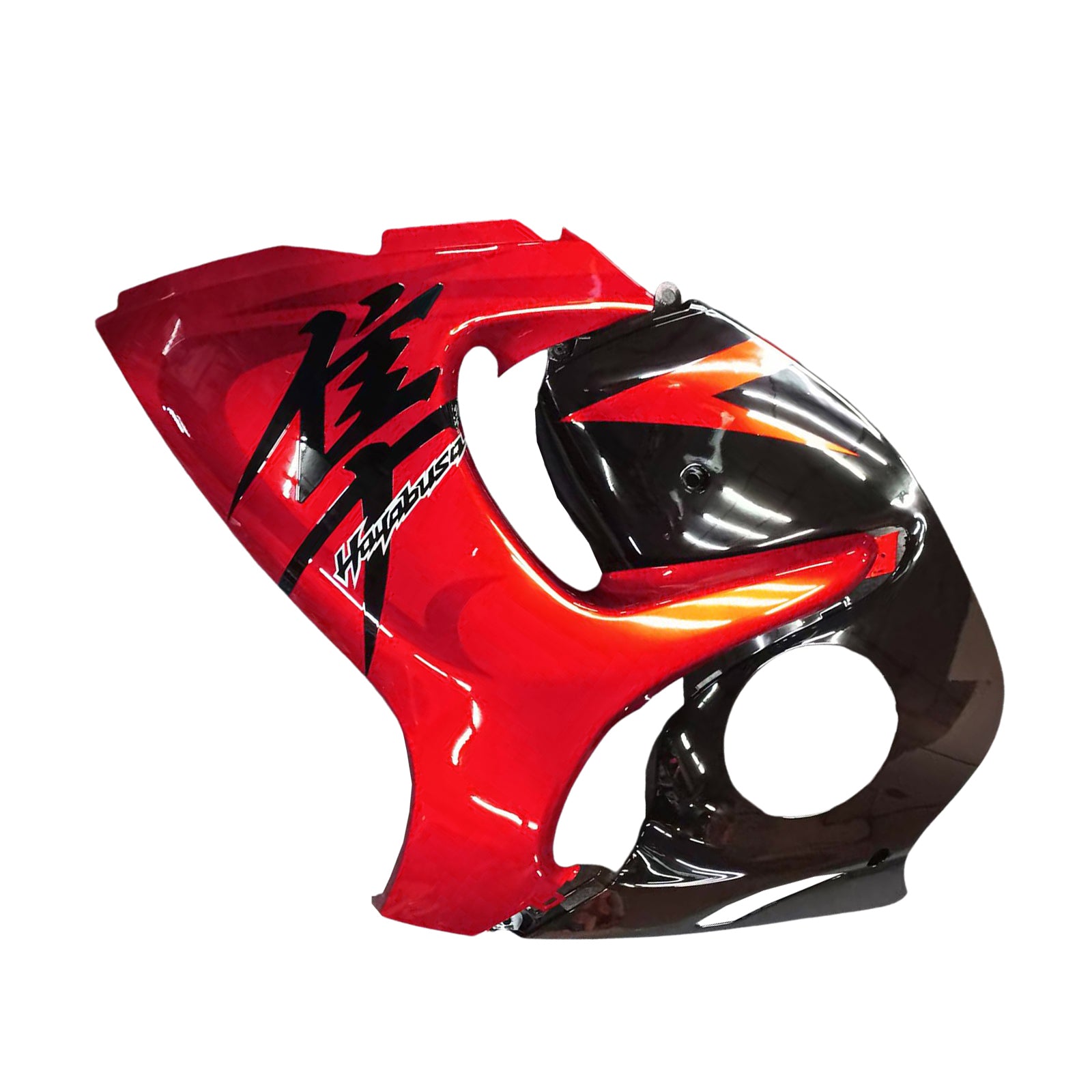 Amotopart 2008-2020 GSX1300R Hayabusa Suzuki Glänzend Rot&Schwarzes Verkleidungsset