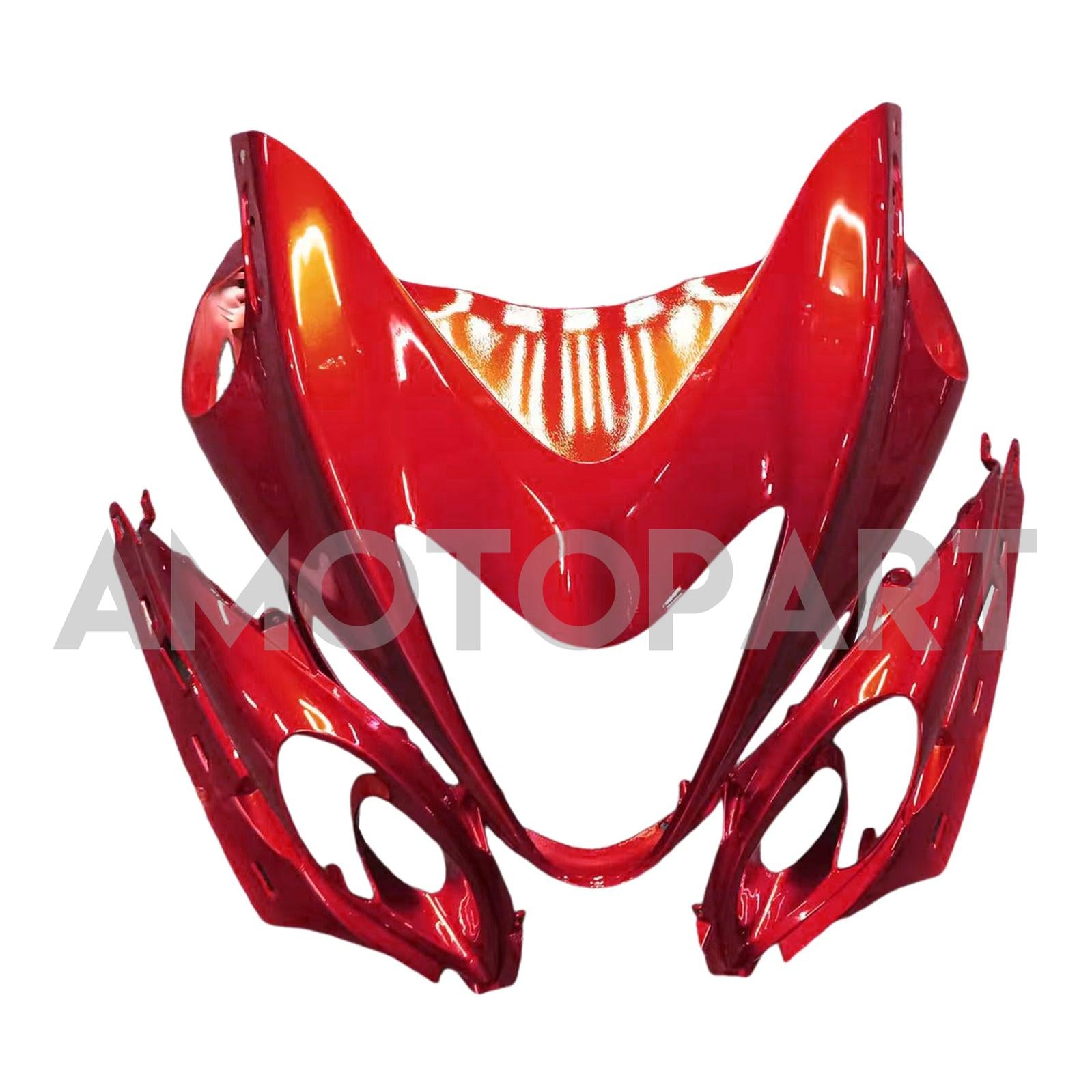 Amotopart 2008-2020 GSX1300R Hayabusa Suzuki Gloss Red&Black Fairing Kit