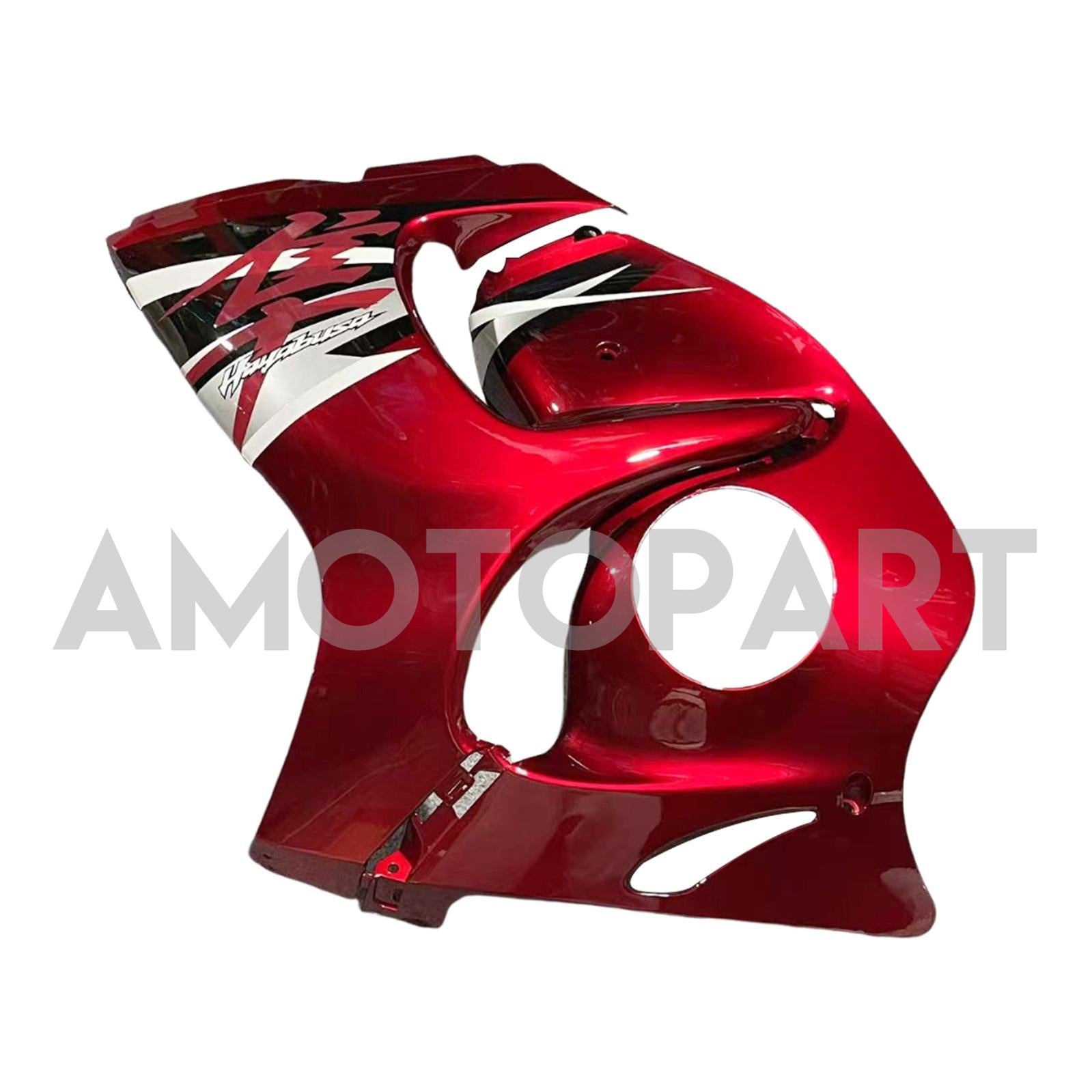 Amotopart 2008-2020 GSX1300R Hayabusa Suzuki Dark Red Fairing Kit