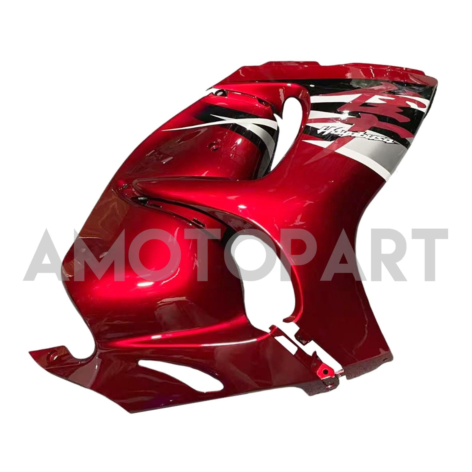 Amotopart 2008-2020 GSX1300R Hayabusa Suzuki Dark Red Fairing Kit