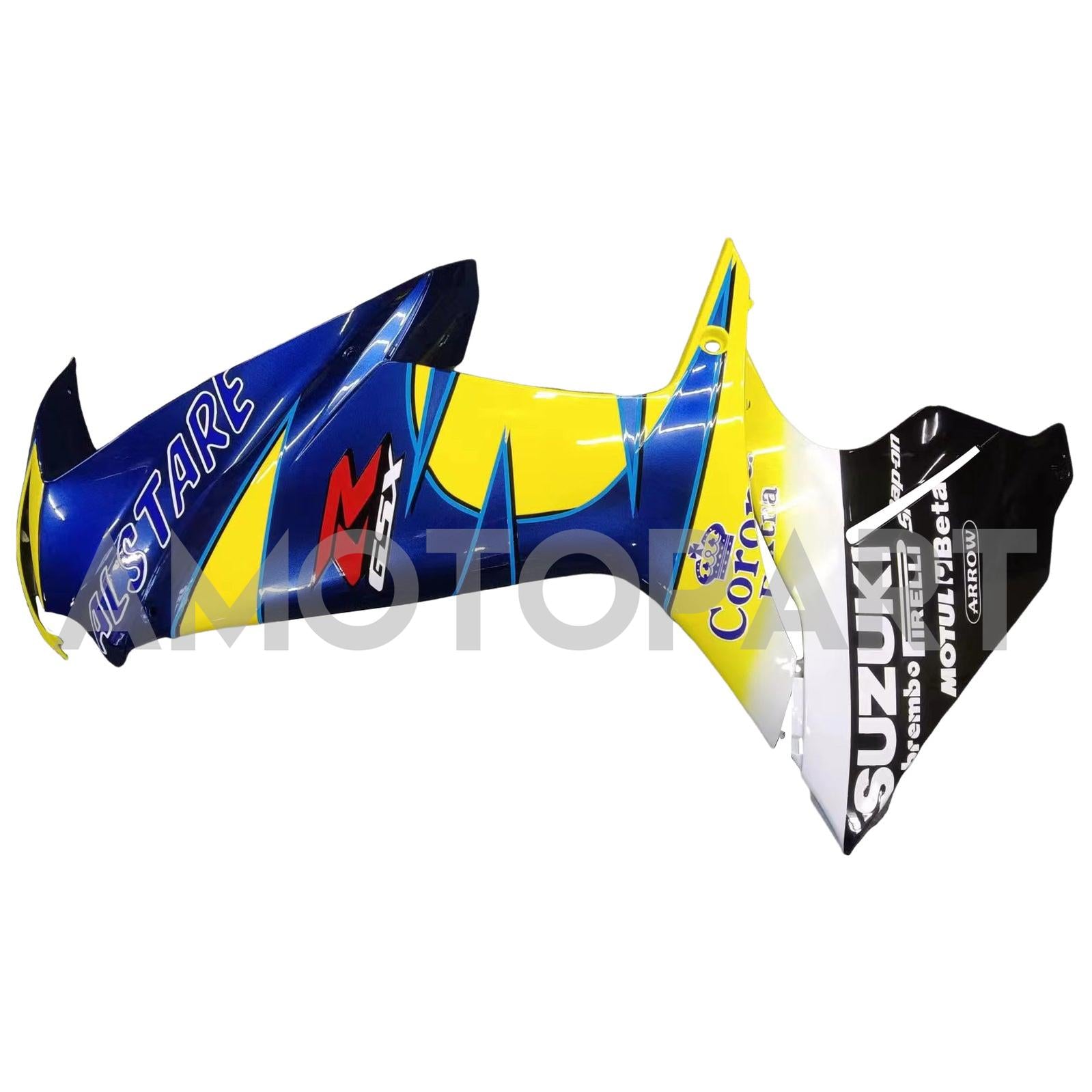 Amotopart 2011-2025 Suzuki GSXR 600/750 Blue&Yellow Fairing Kit