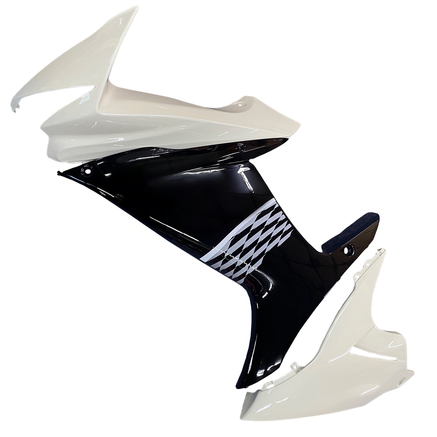 Amotopart Suzuki 2011-2025 GSXR 600/750 Witte kuipkit