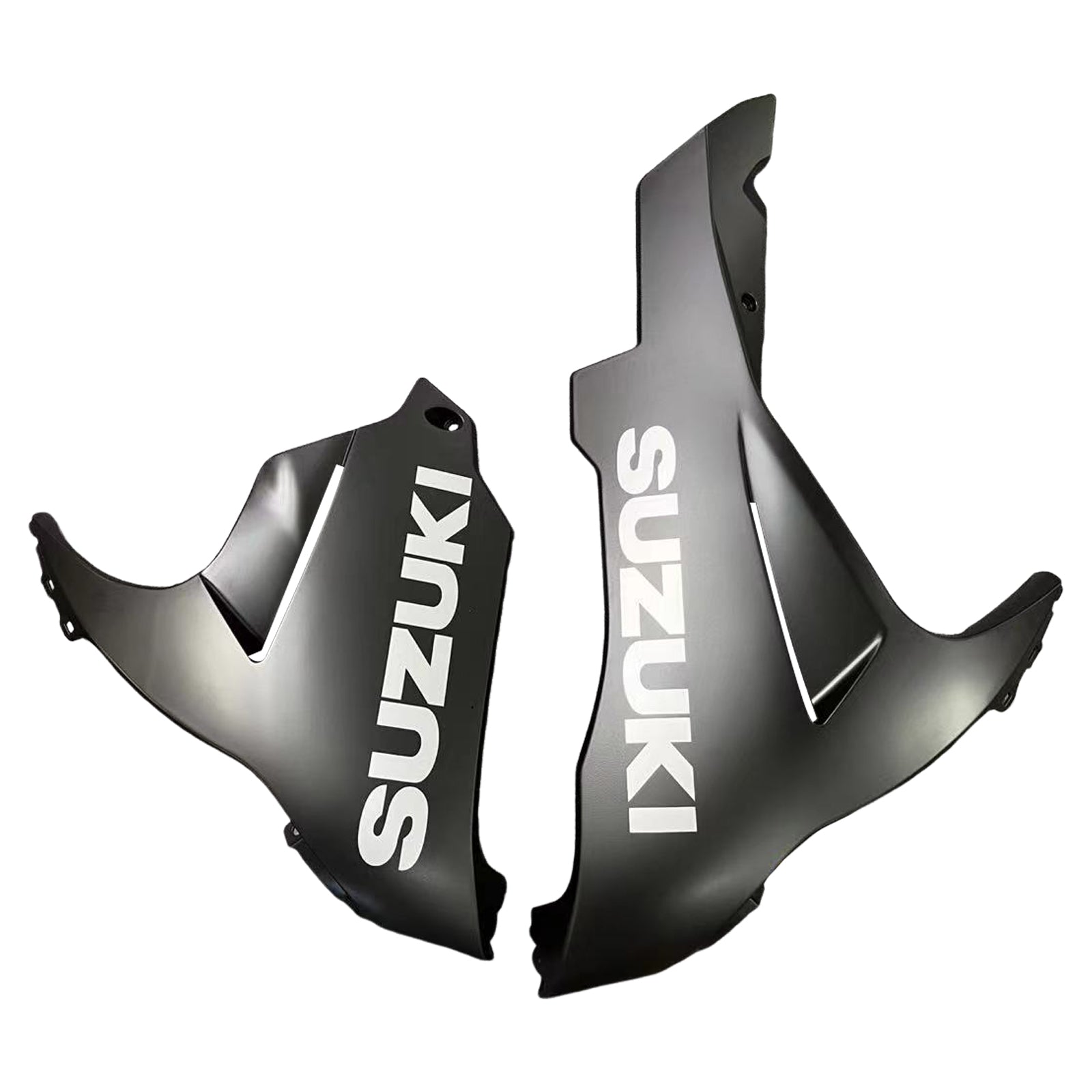 Amotopart 2011-2024 Suzuki GSXR 600/750 Fairing Black&Grey Kit