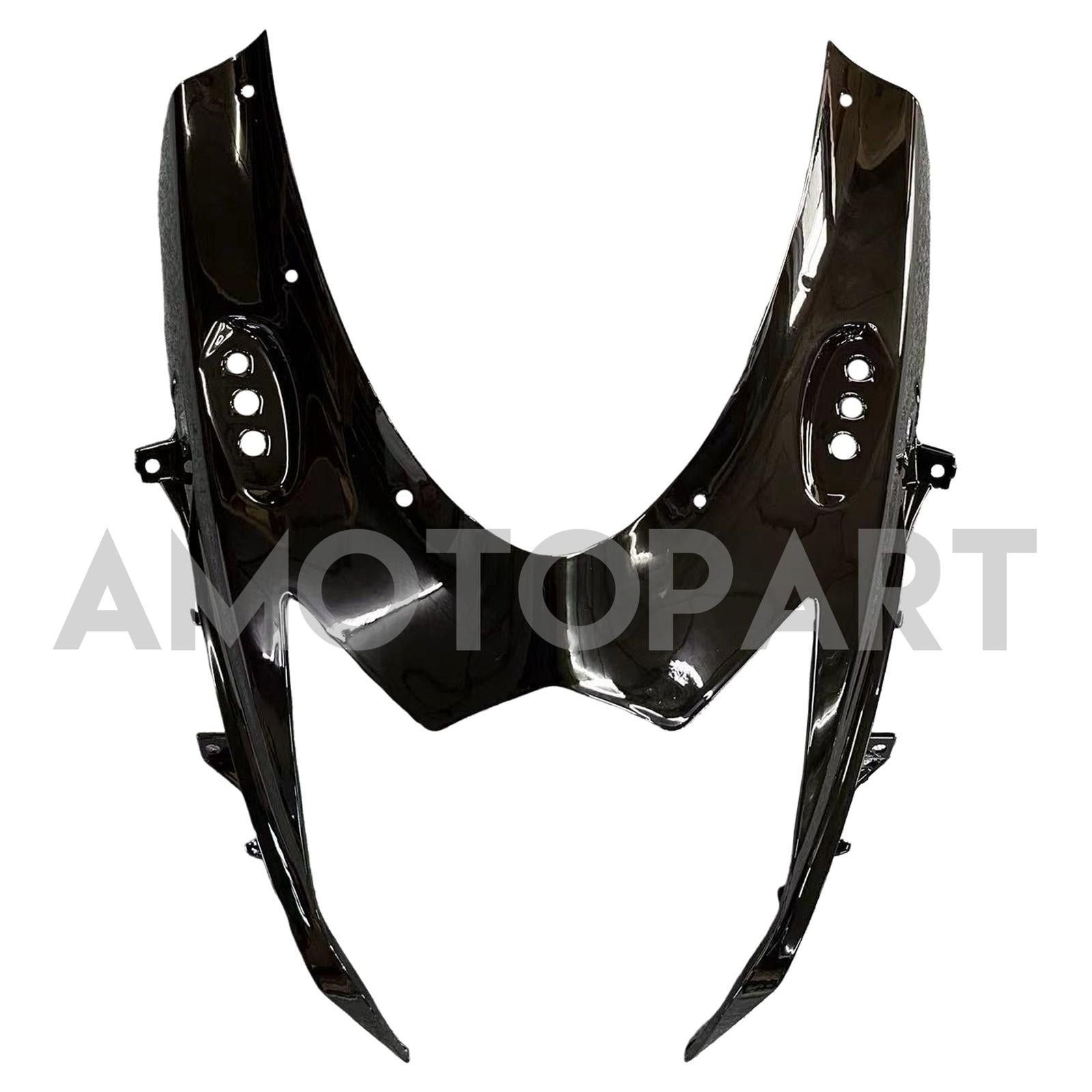 Amotopart 2011–2025 Suzuki GSXR 600/750 Verkleidung, Schwarz&Graues Kit