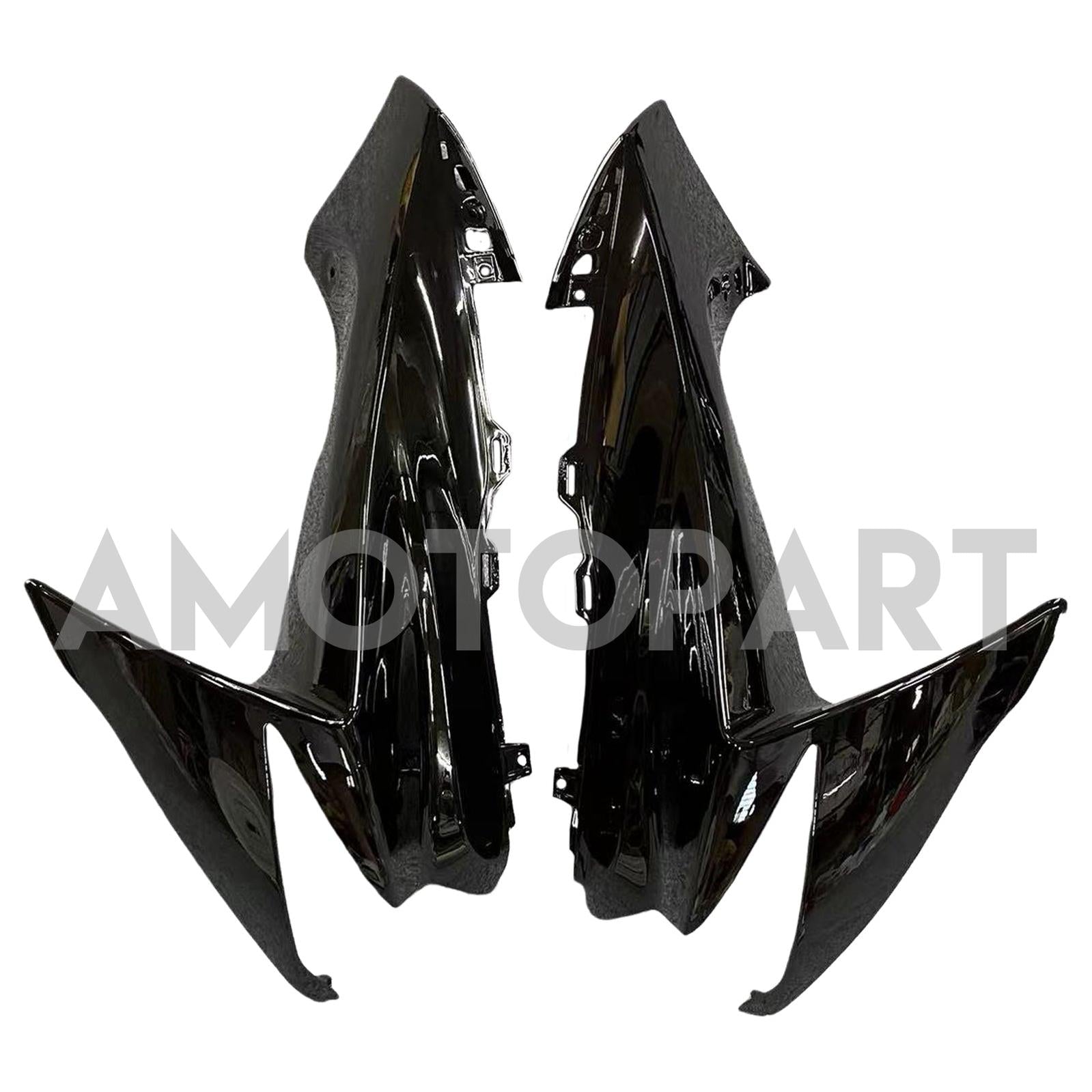 Amotopart 2011–2025 Suzuki GSXR 600/750 Verkleidung, Schwarz&Graues Kit