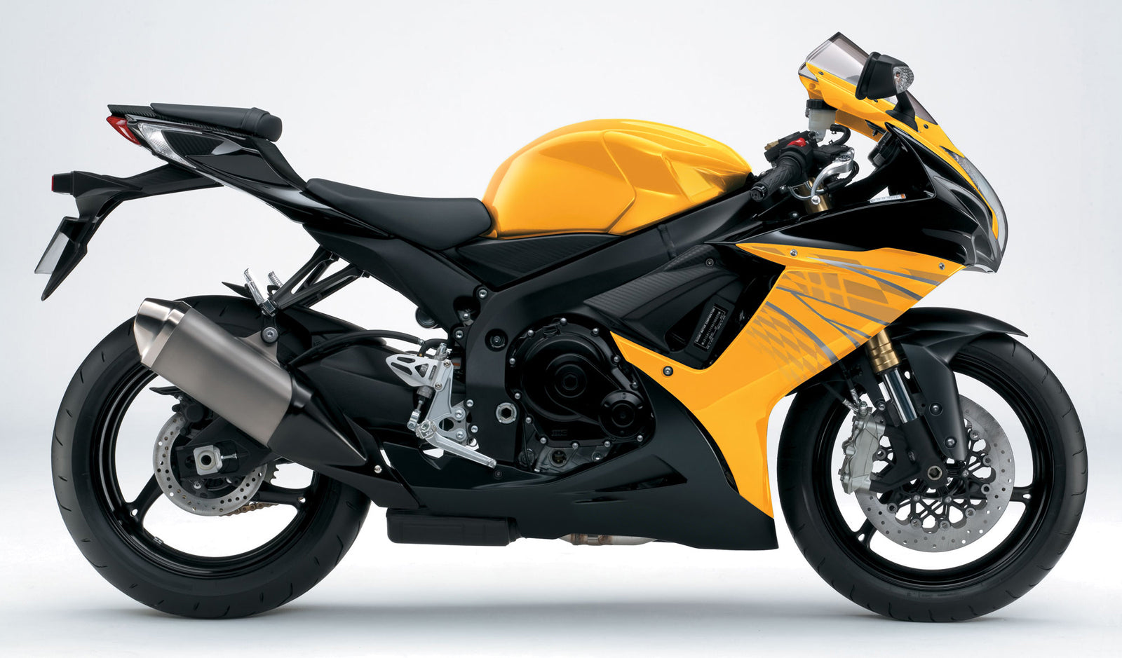 Amotopart 2011-2025 Suzuki GSXR 600/750 Yellow Fairing Kit