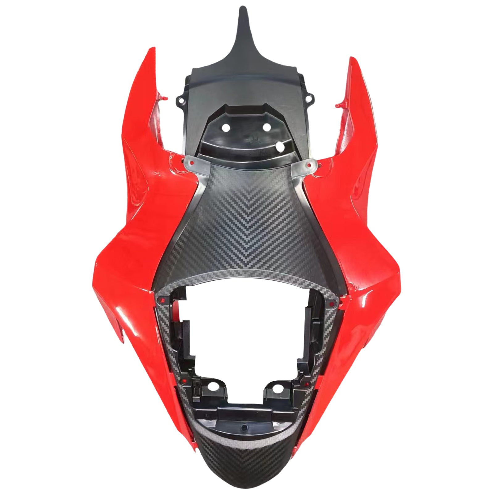 Amotopart 2011-2024 Suzuki GSXR 600/750 Fairing Black&Red Kit