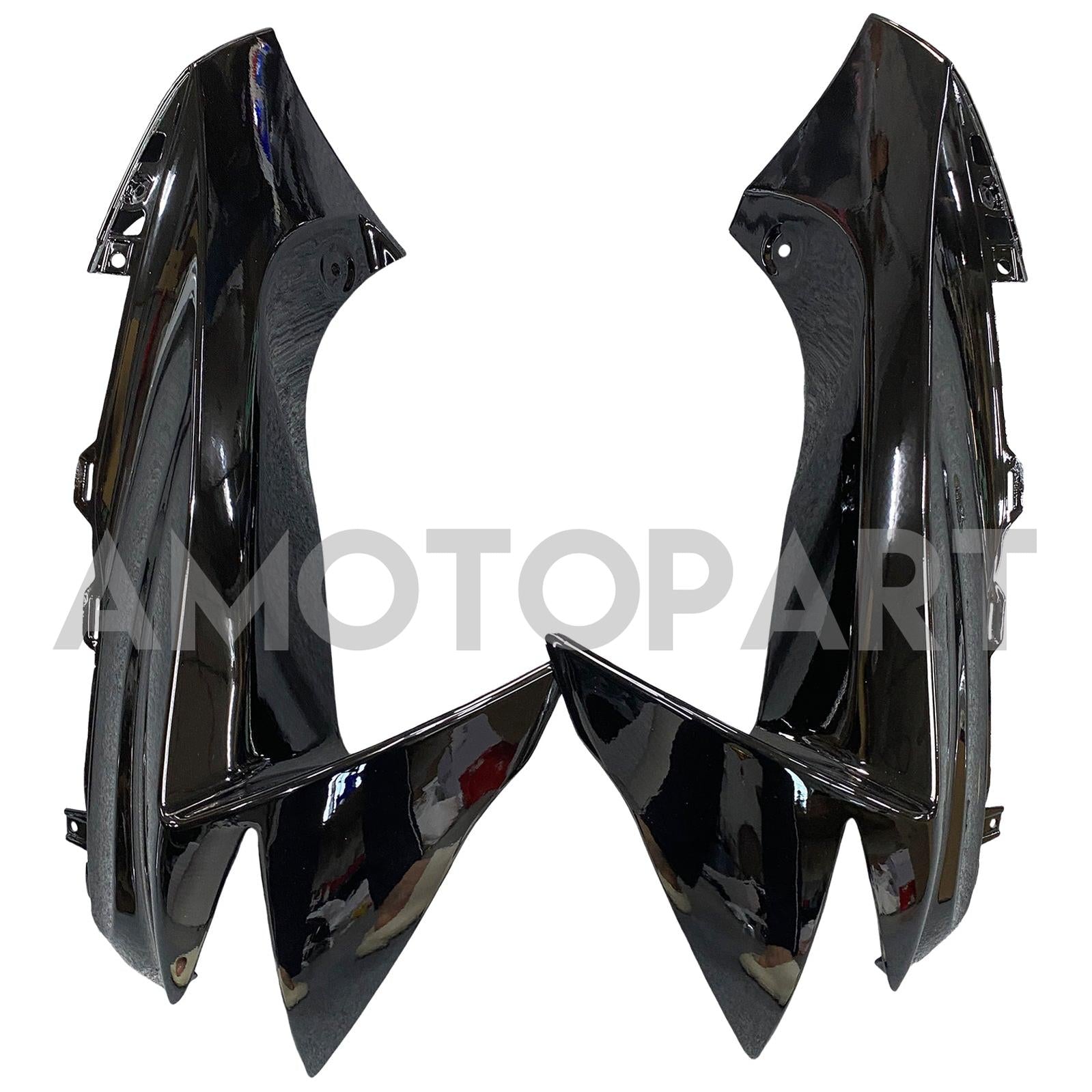 Amotopart 2011-2025 Suzuki GSXR 600/750 Fairing Black & White Kit