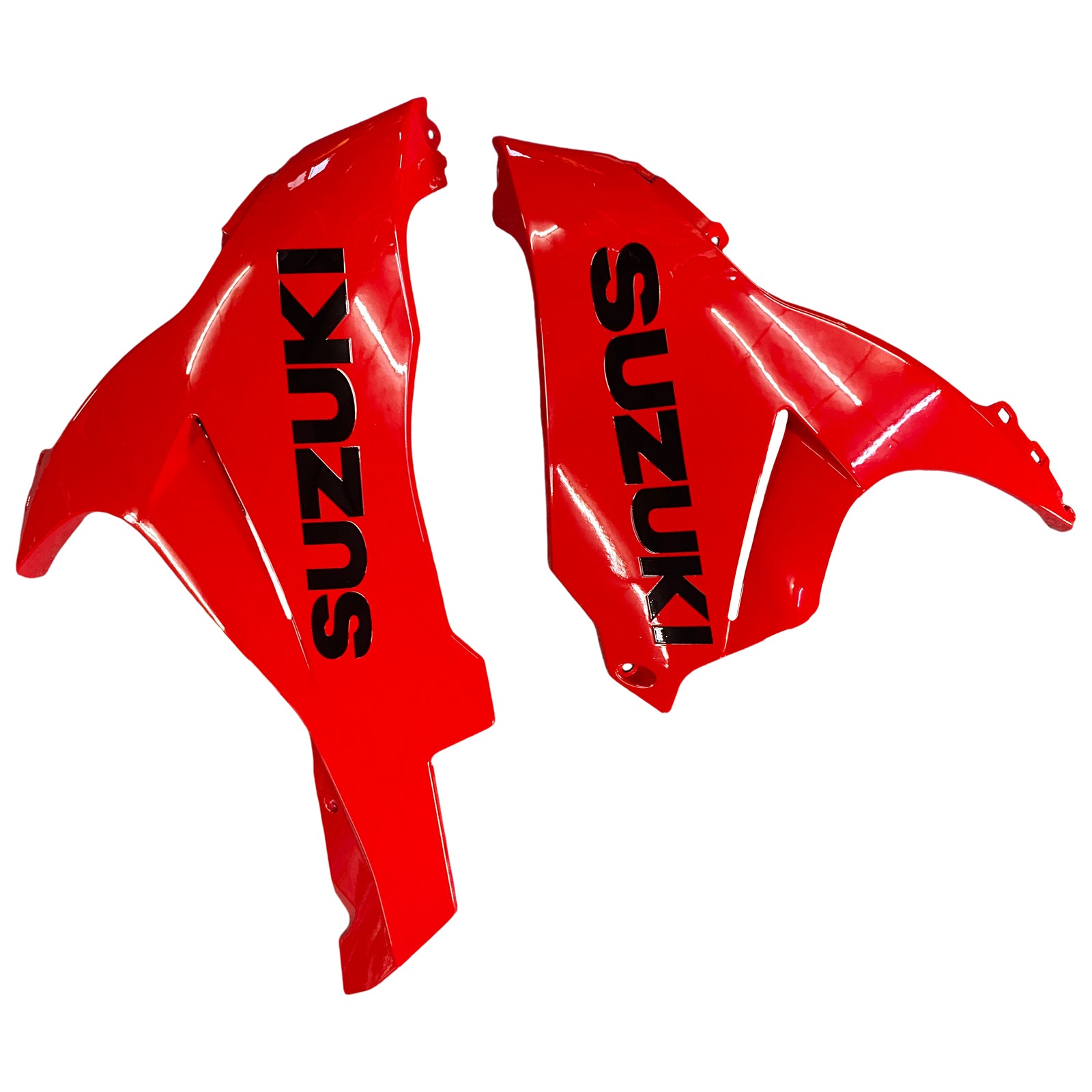 Amotopart 2011-2024 Suzuki GSXR 600/750 Fairing Black&Red Kit