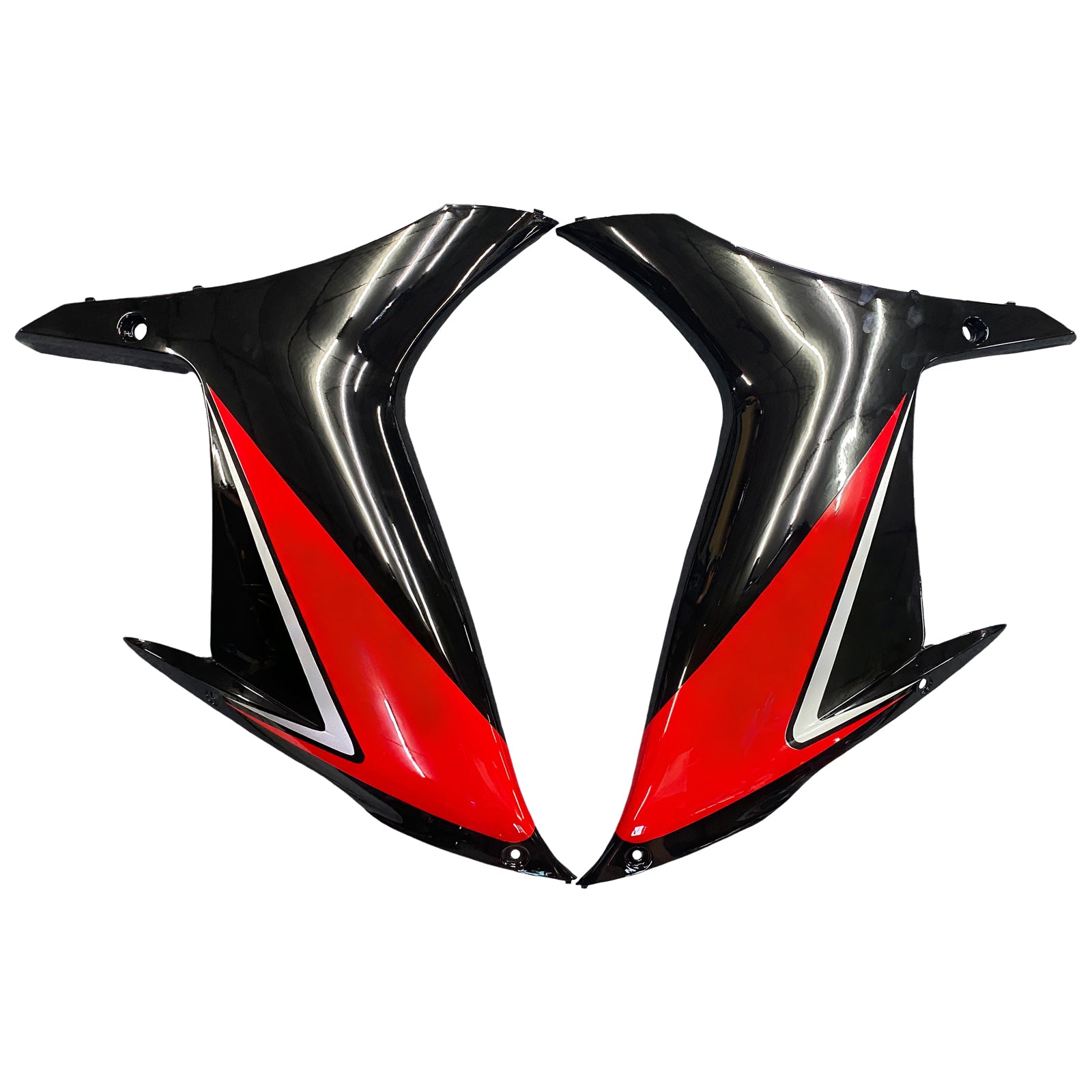 Amotopart 2011-2025 Suzuki GSXR 600/750 Fairing Black&Red Kit