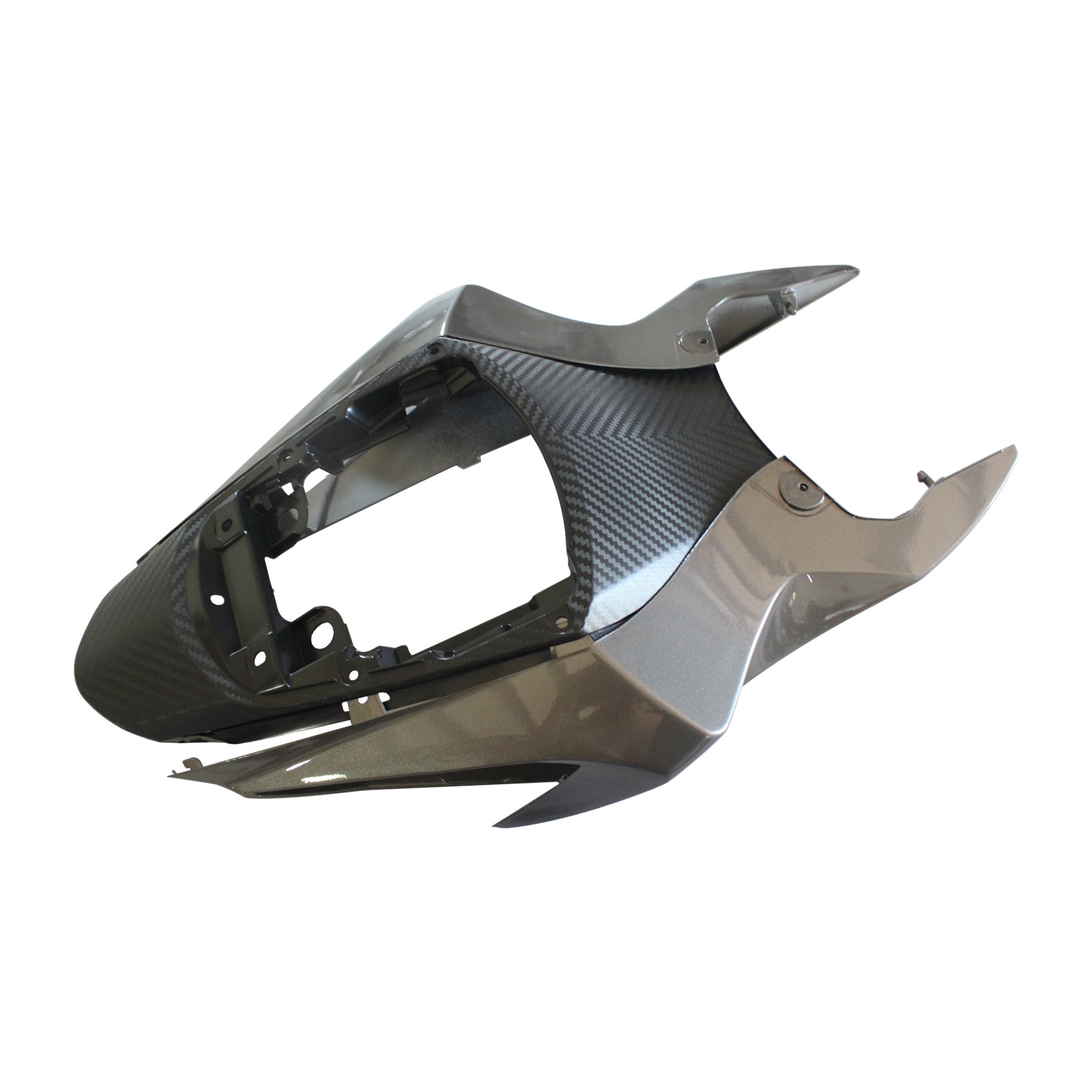 Amotopart Suzuki 2011-2025 GSXR 600/750 Black Gray Fairing Kit