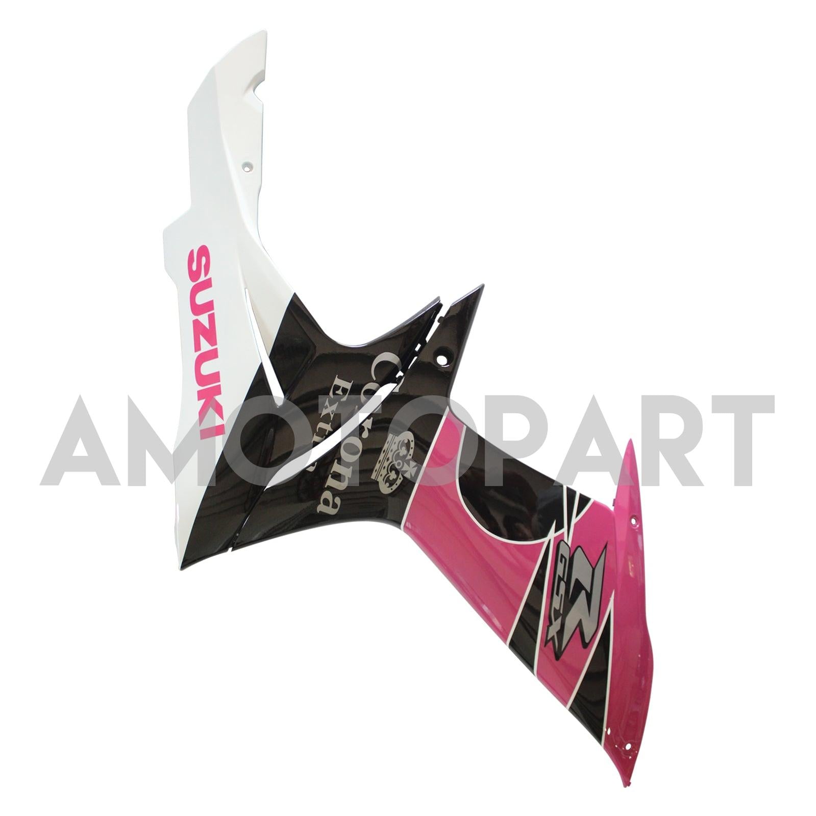 Amotopart Suzuki 2011-2025 GSXR 600/750 Black Pink White Fairing Kit