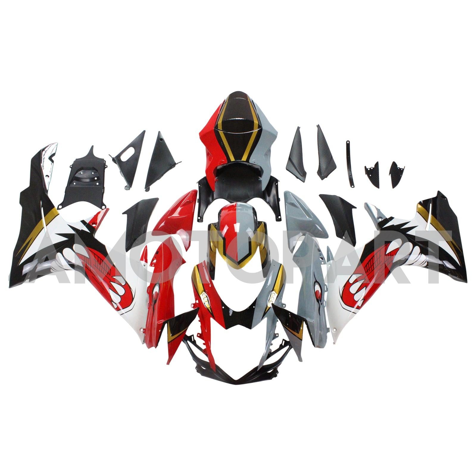 Amotopart 2011-2025 Suzuki GSXR 600/750 Fairing Kit Collection Two