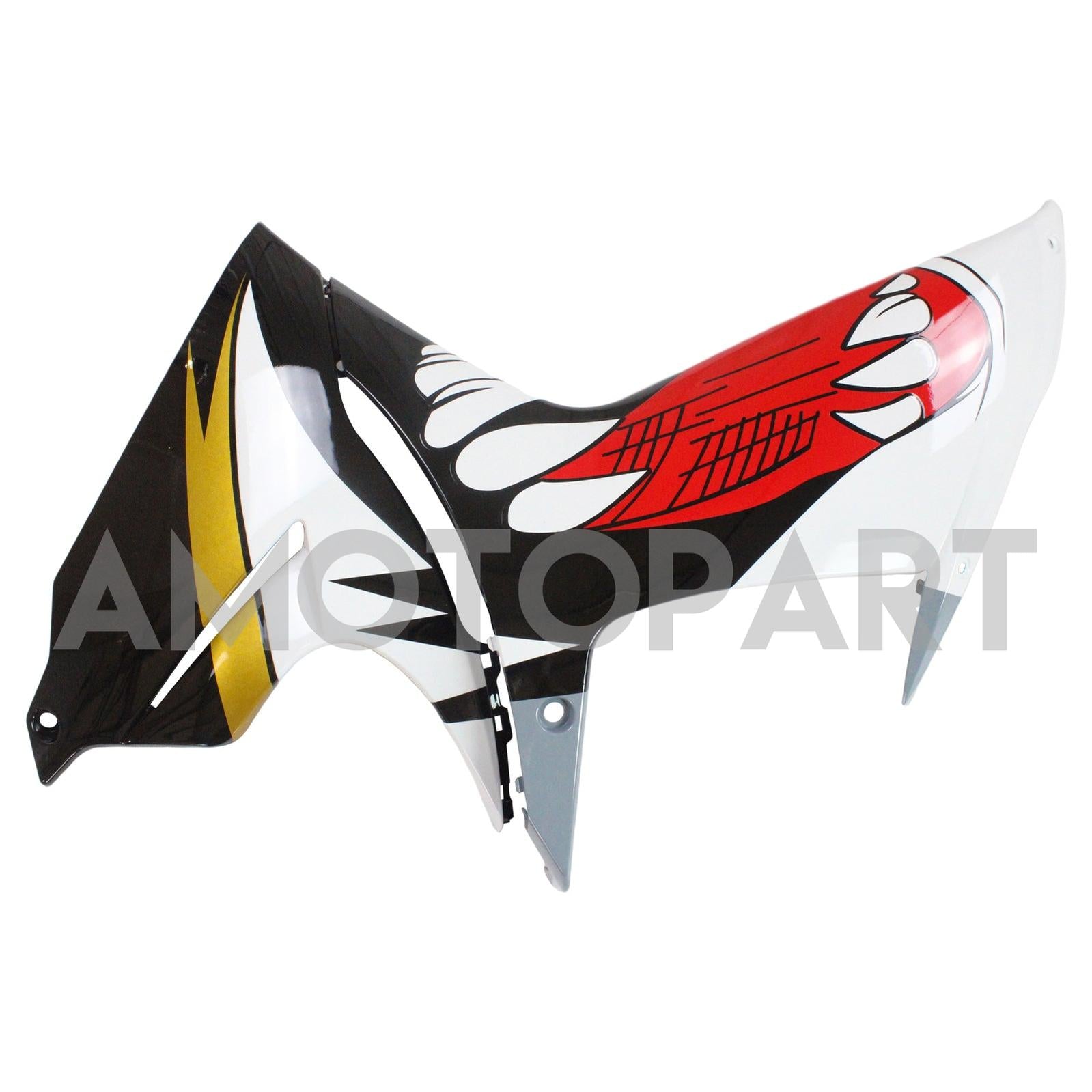 Amotopart Suzuki 2011-2025 GSXR 600/750 Red Gray Shark Fairing Kit