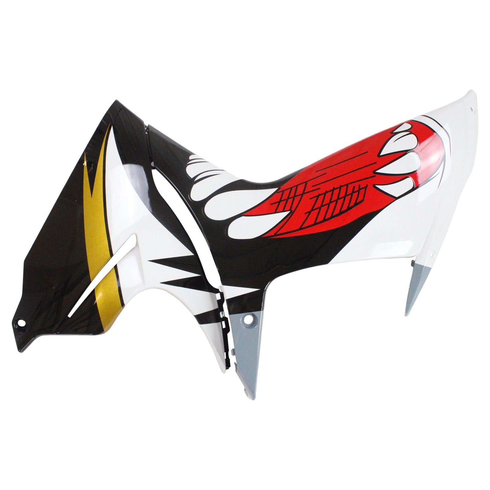 Amotopart Suzuki 2011-2024 GSXR 600/750 Red Gray Shark Fairing Kit