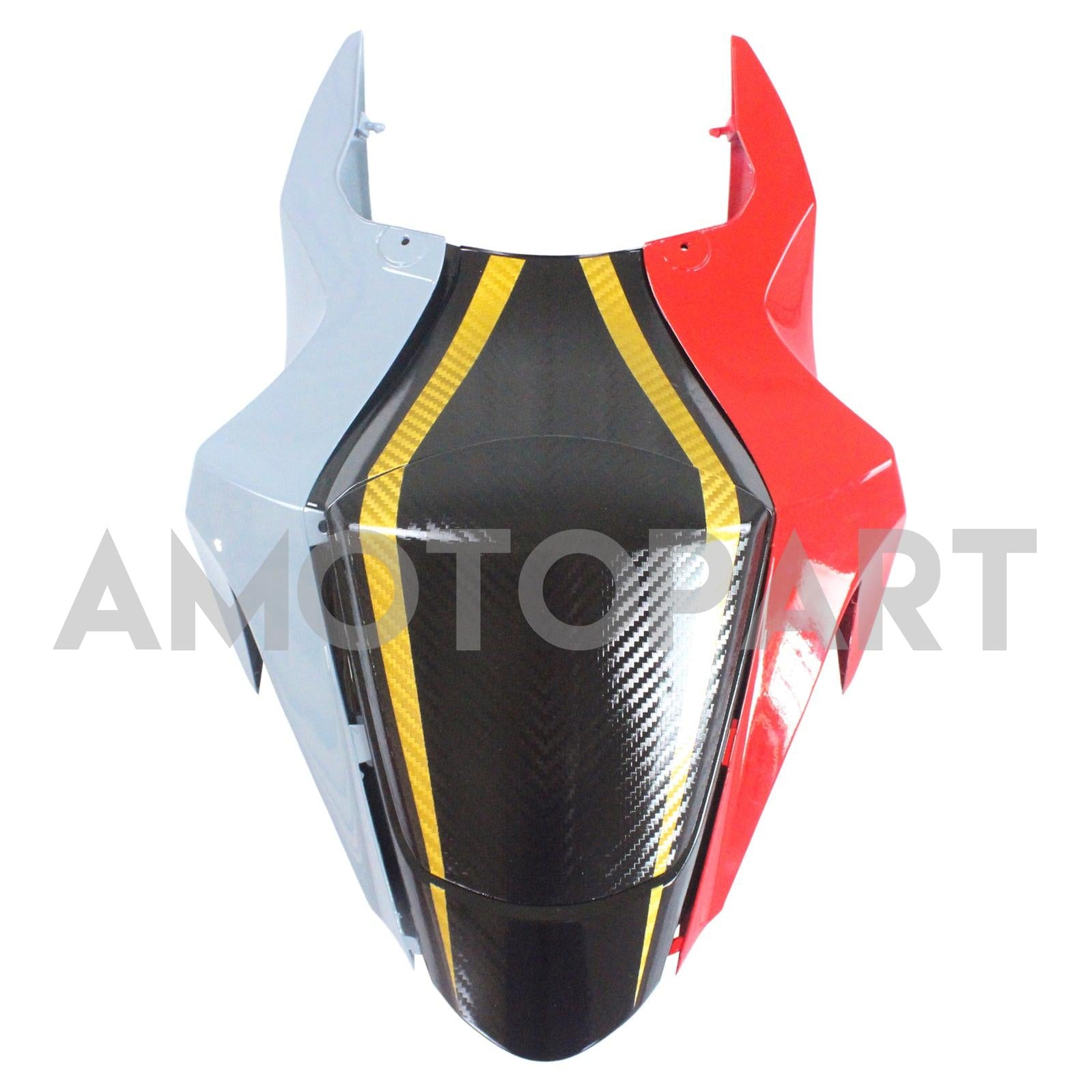 Amotopart Suzuki 2011-2025 GSXR 600/750 Red Gray Shark Fairing Kit