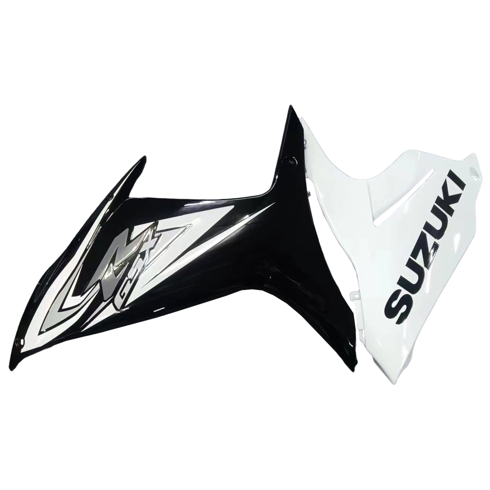 Amotopart Suzuki 2011-2023 GSXR 600/750 Black White Fairing Kit