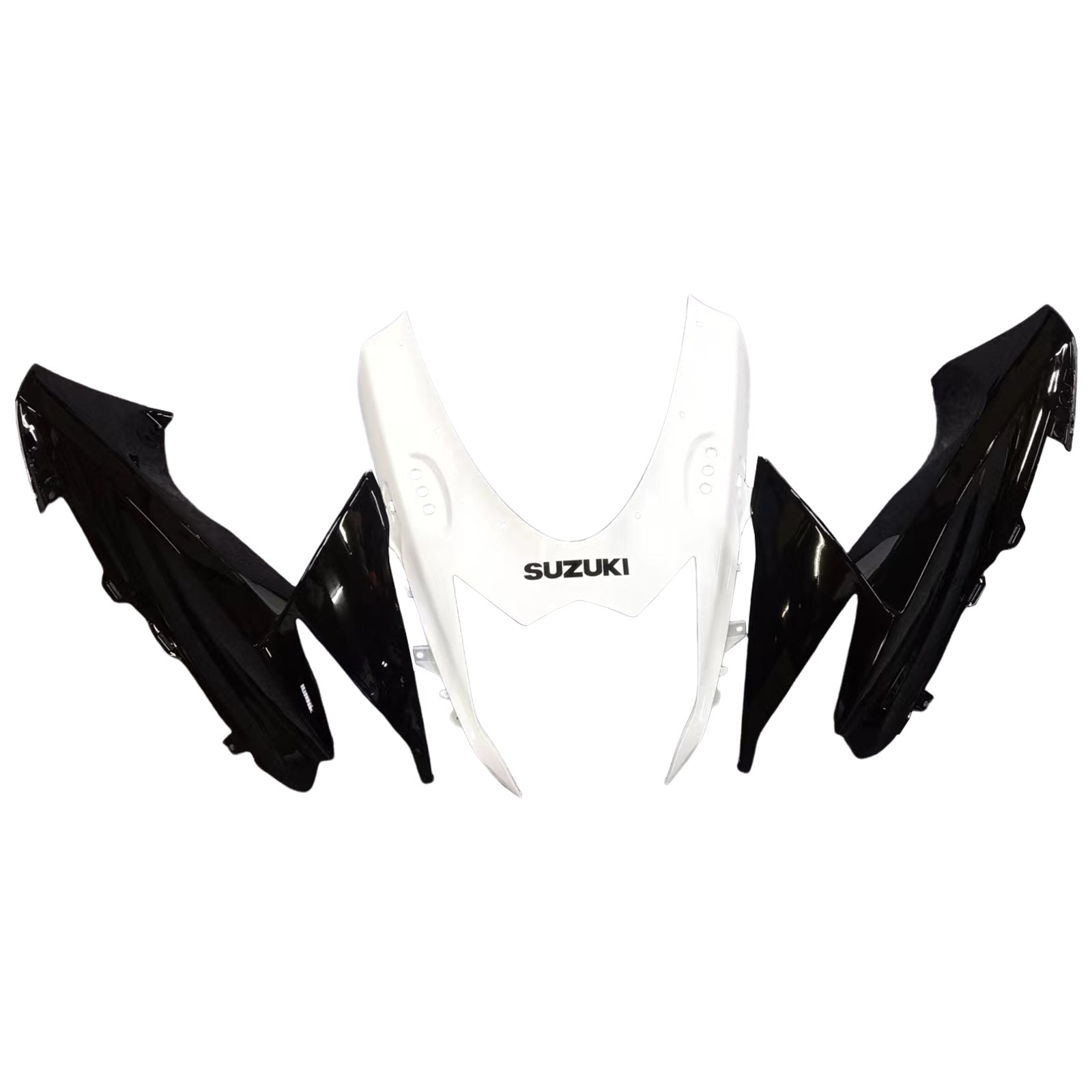 Kit carena Amotopart Suzuki GSXR 600/750 nero bianco 2011-2023