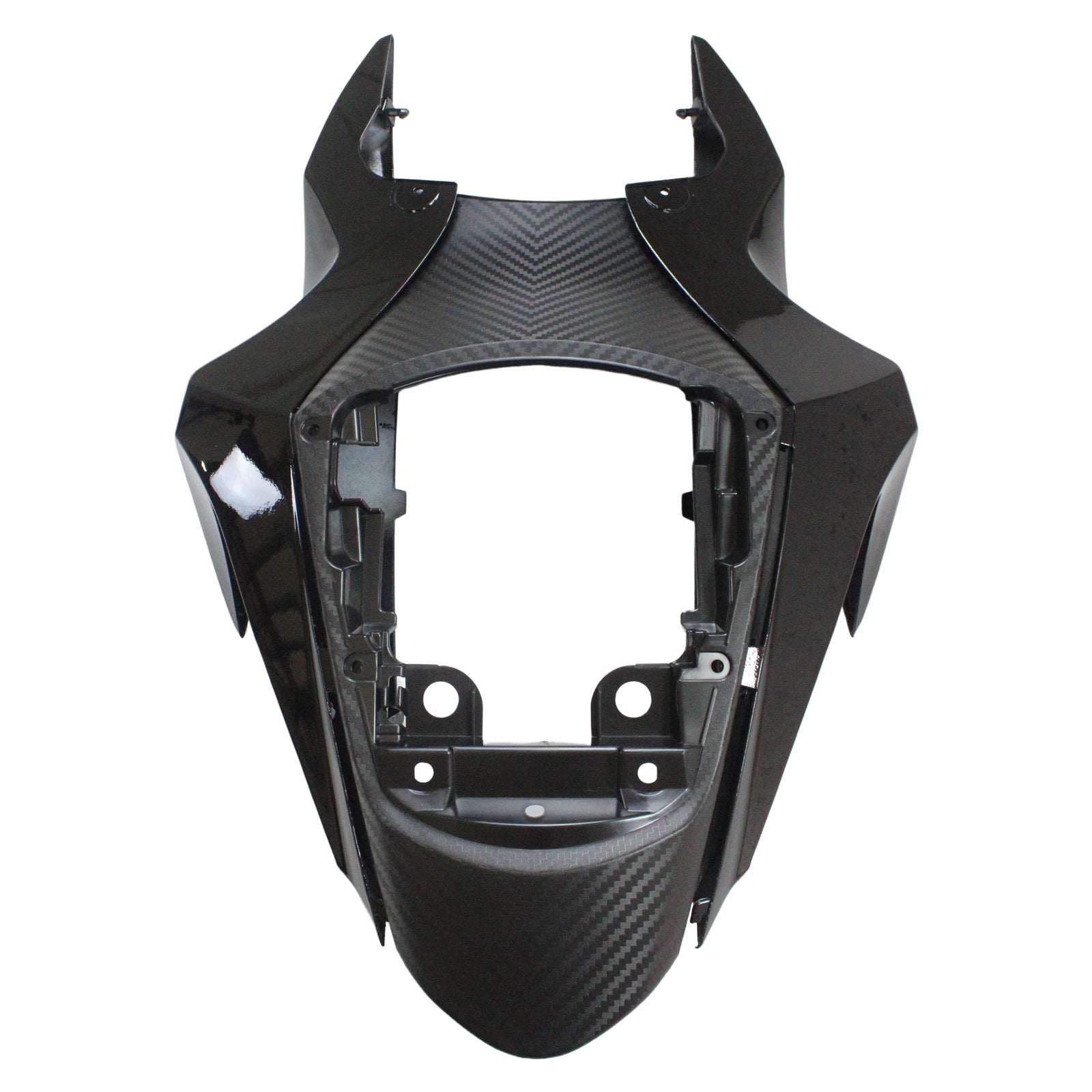 Amotopart Verkleidungssatz für Suzuki GSXR 600/750 2011–2024, Schwarz mit lila Logo