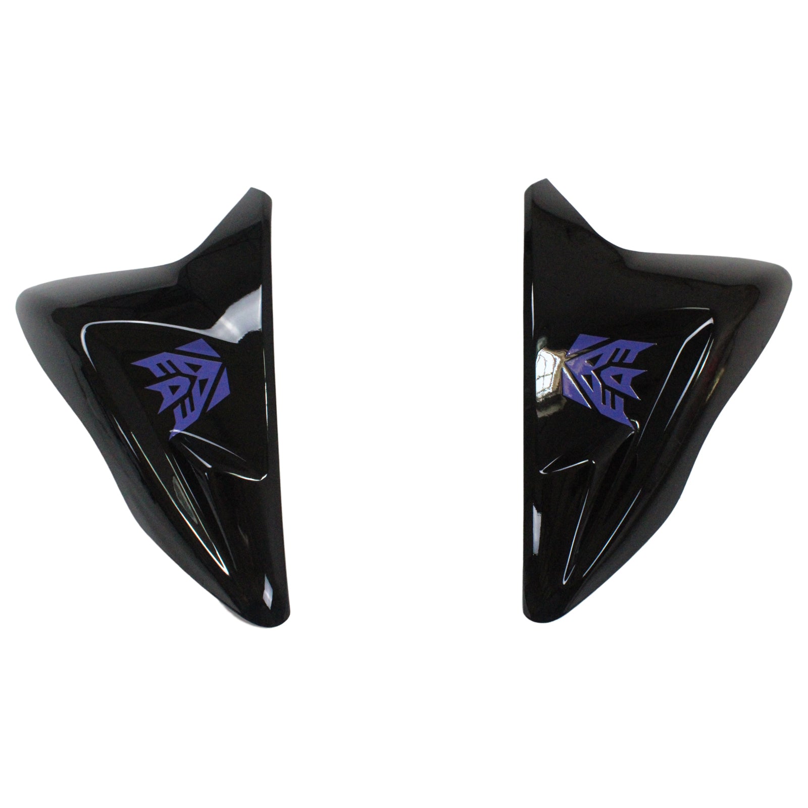 Amotopart Suzuki 2011-2024 GSXR 600/750 nero con kit carena logo viola