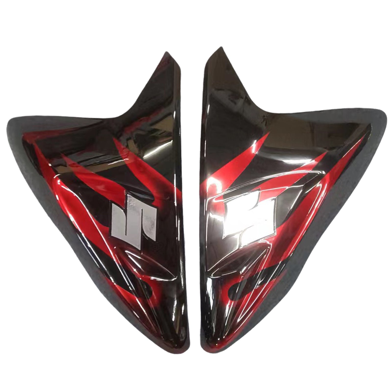 Amotopart Suzuki 2011–2025 GSXR 600/750 Schwarz-Rot-Verkleidungsset