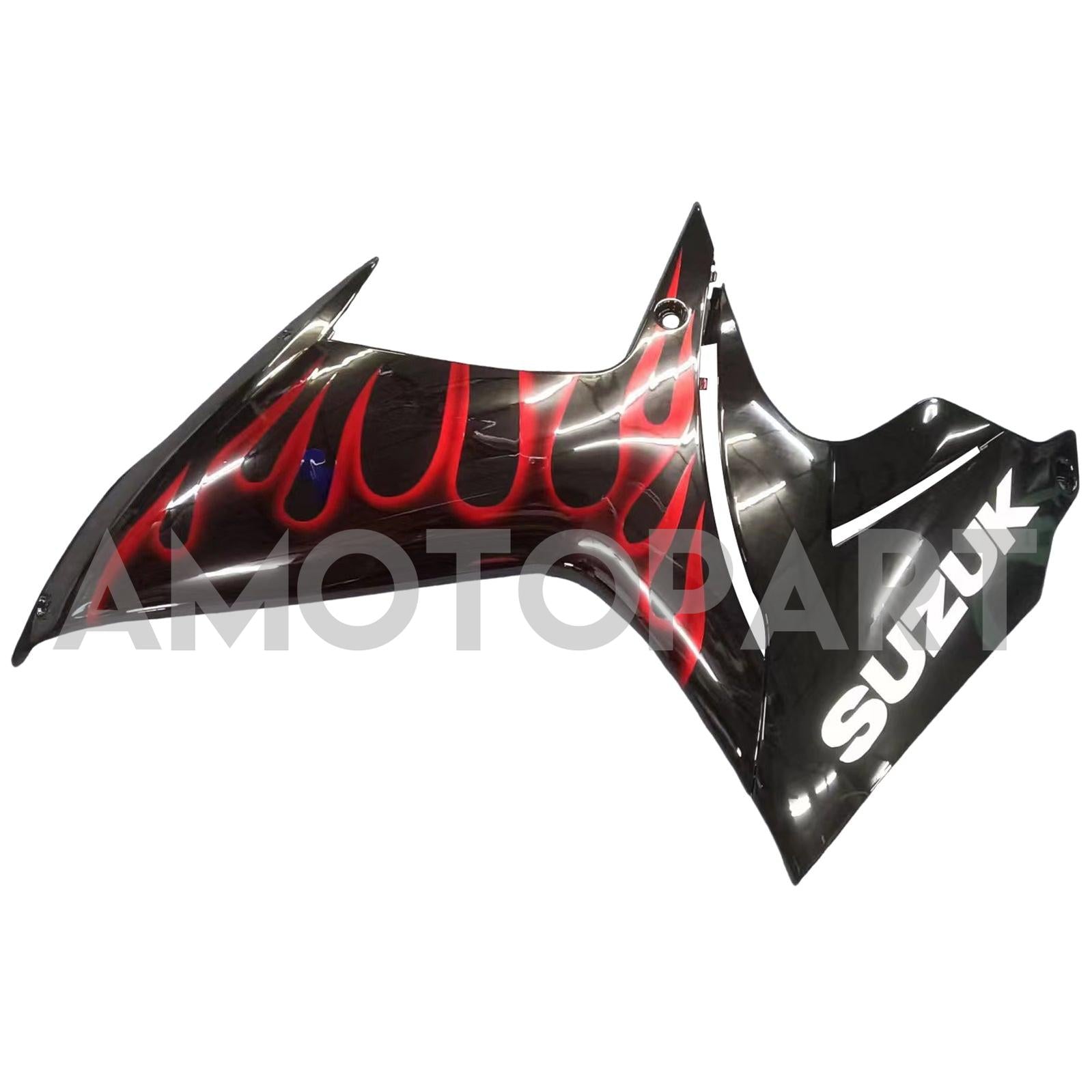 Amotopart Suzuki 2011-2025 GSXR 600/750 Black Red Fairing Kit