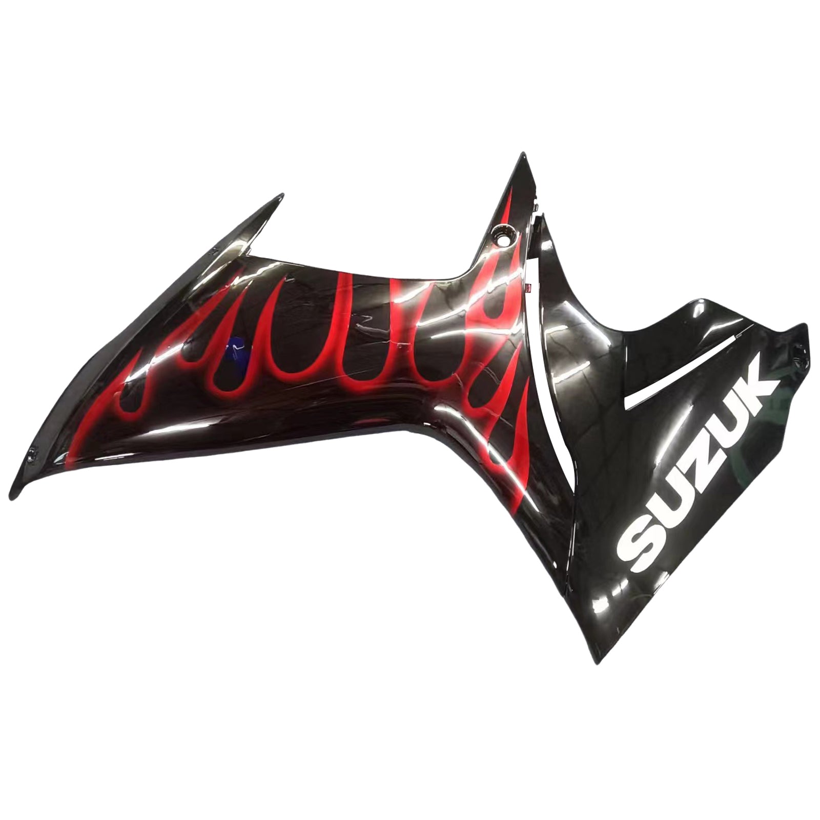 Amotopart Verkleidungssatz für Suzuki GSXR 600/750 2011–2024, Schwarz/Rot