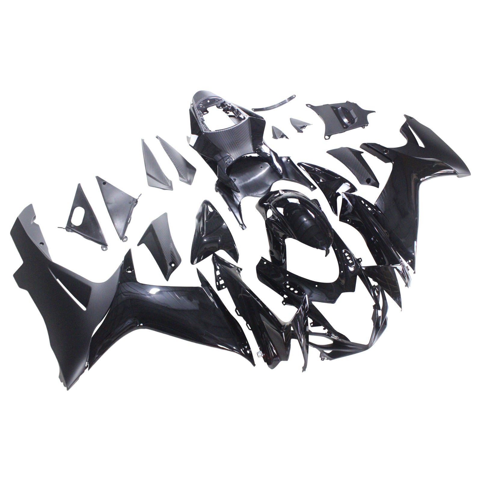 Amotopart スズキ 2011-2026 GSXR 600/750 ブラック フェアリング キット